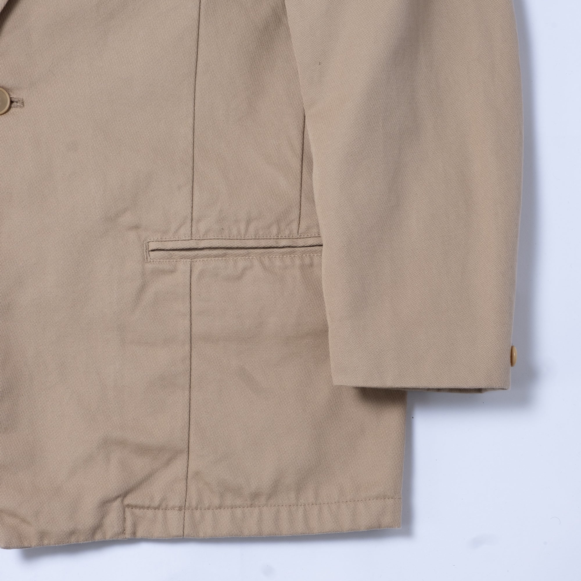 Cav Empt Cotton Lapel Jacket - Beige