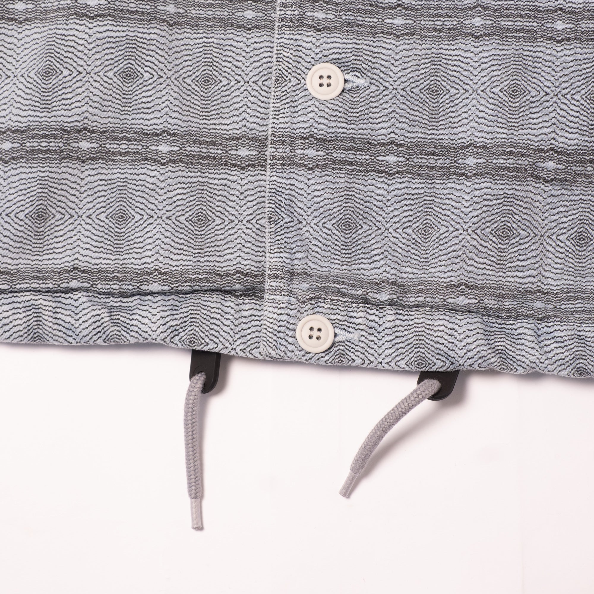 Cav Empt Overdye FK Pattern Button Jacket - Blue