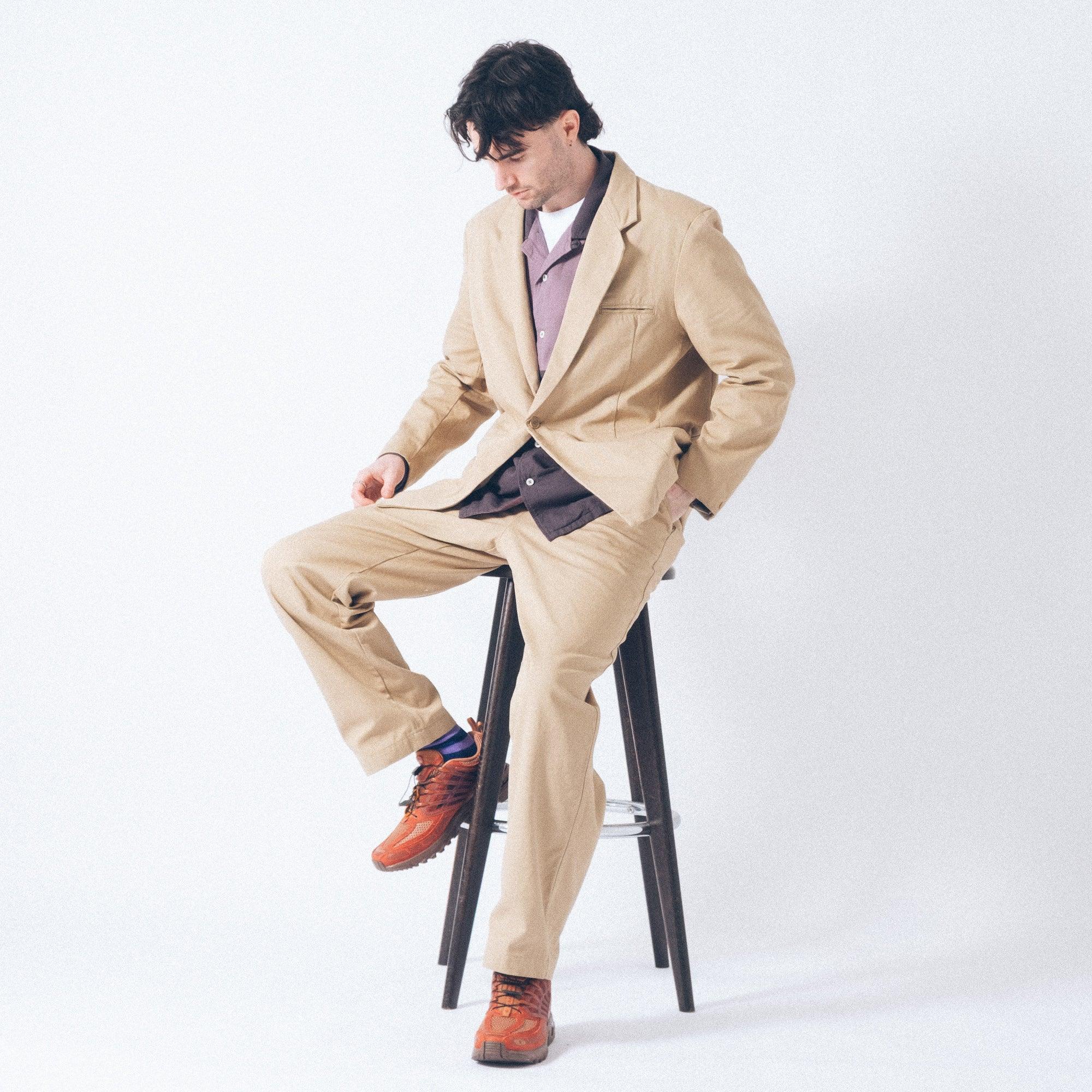 Cav Empt Cotton Lapel Jacket - Beige