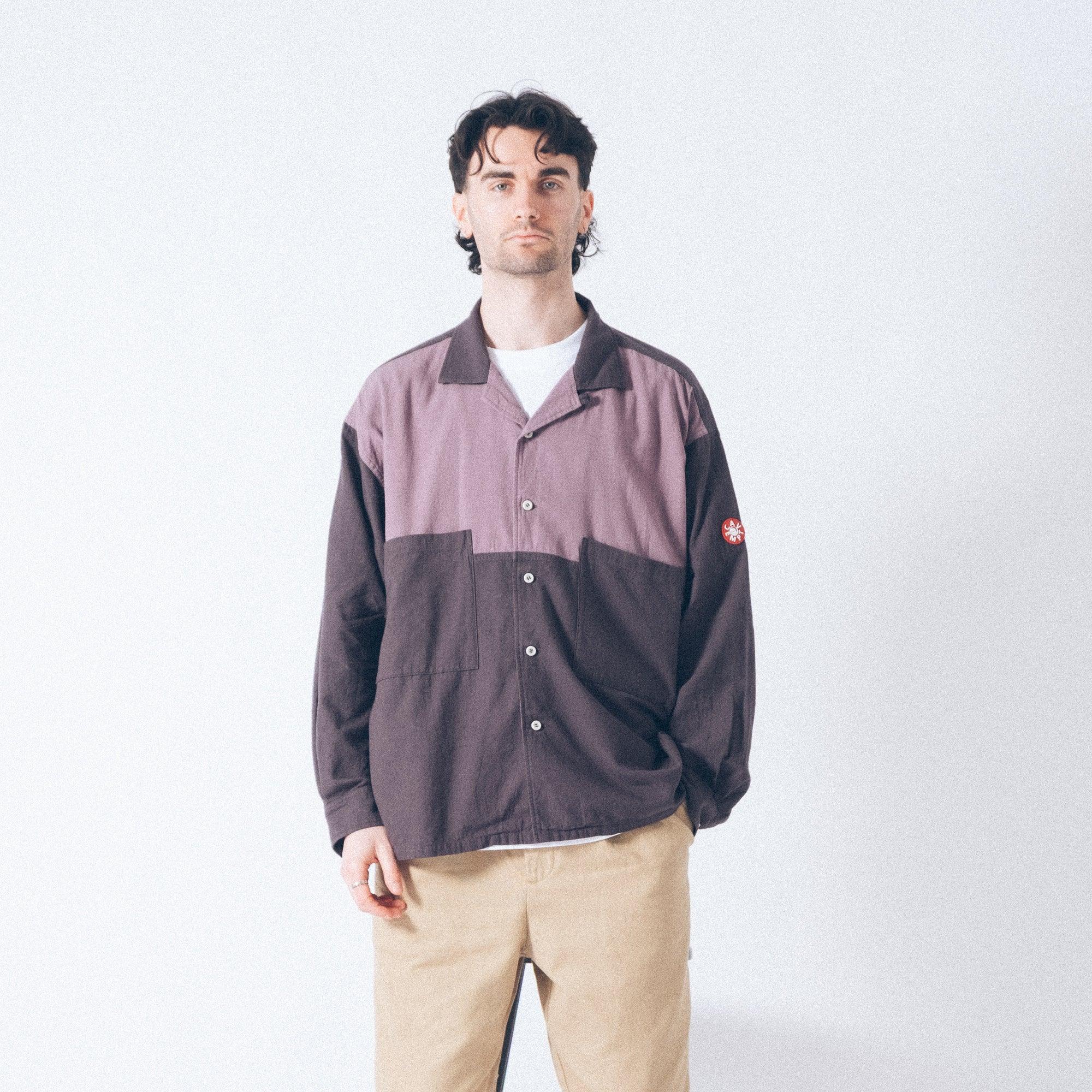 Cav Empt Coloured Cotton Twill Open Shirt - Charcoal