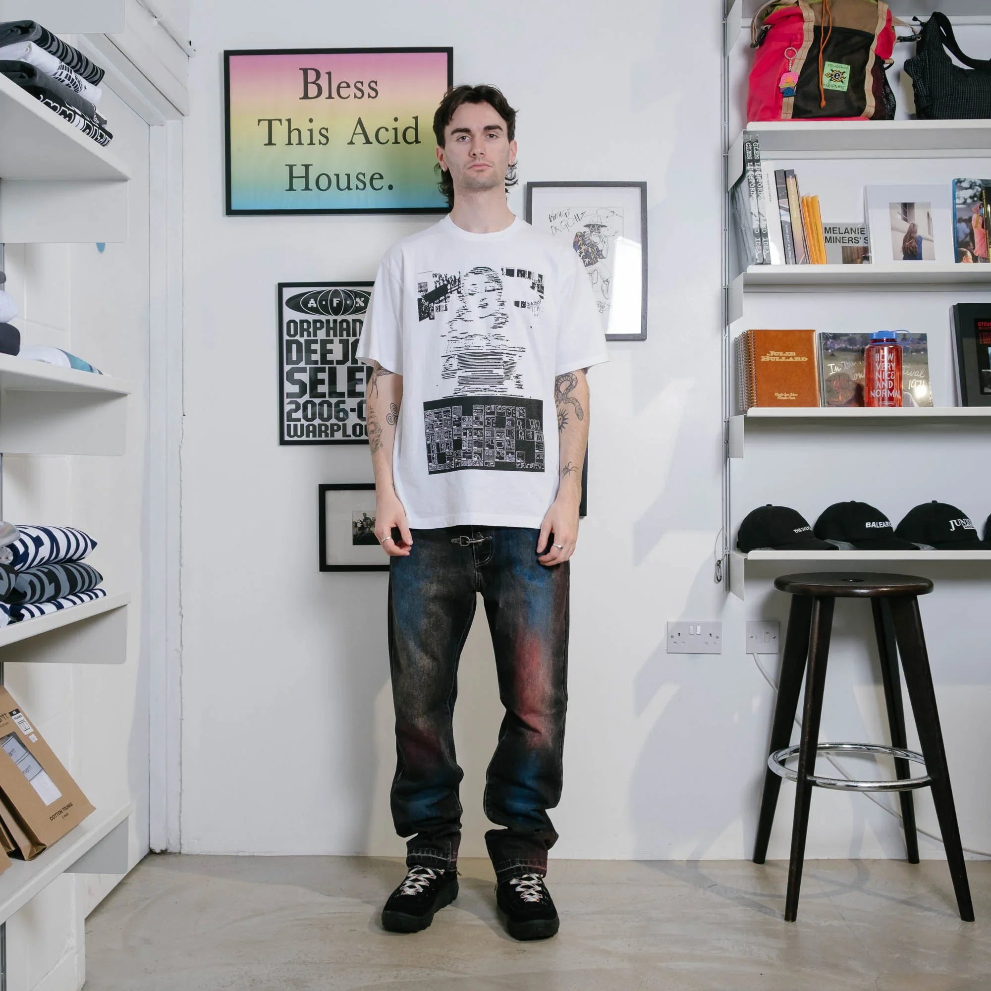 The Salvages Aura Straight Cut Jeans - Black