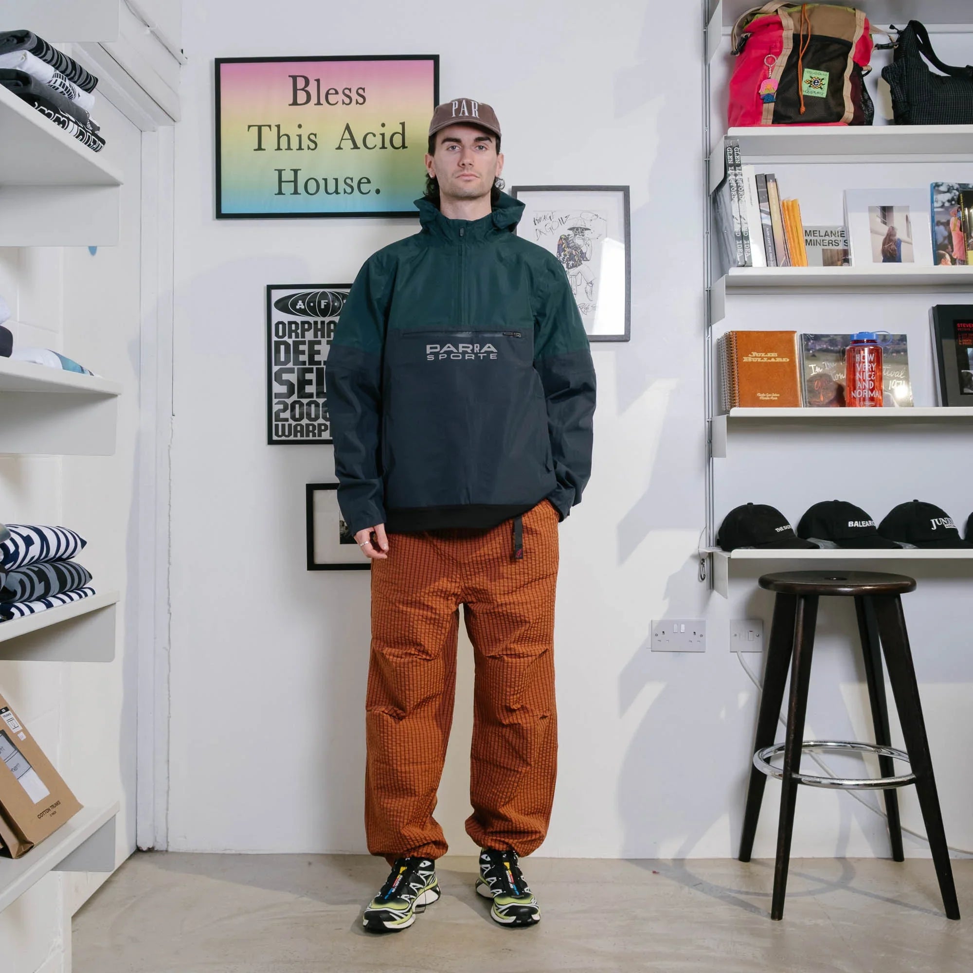By Parra The Wind Dunnes Anorak - Pine Green