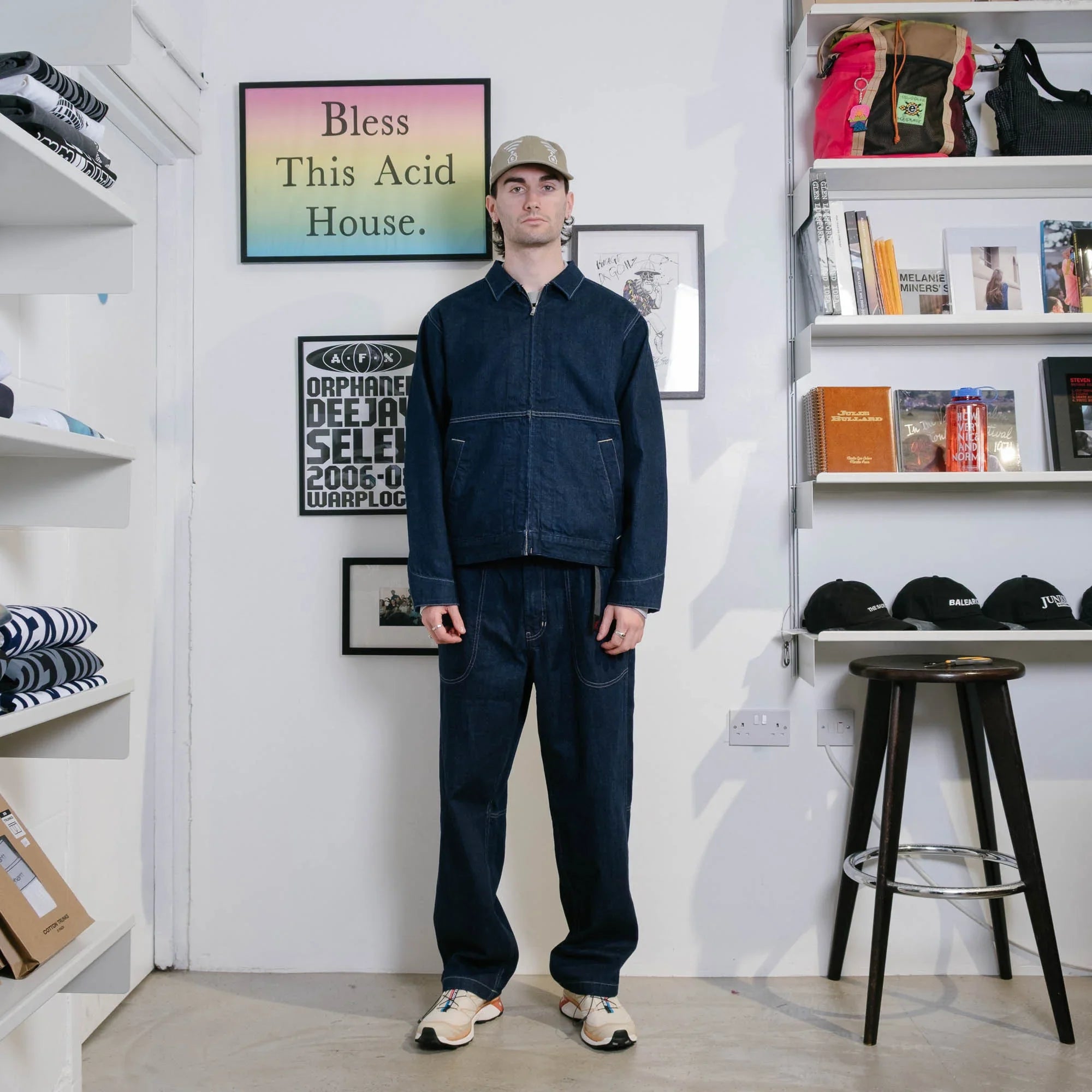 12oz Denim Zip Jacket インディゴ サイズ3 Gramicci Japanese Slub