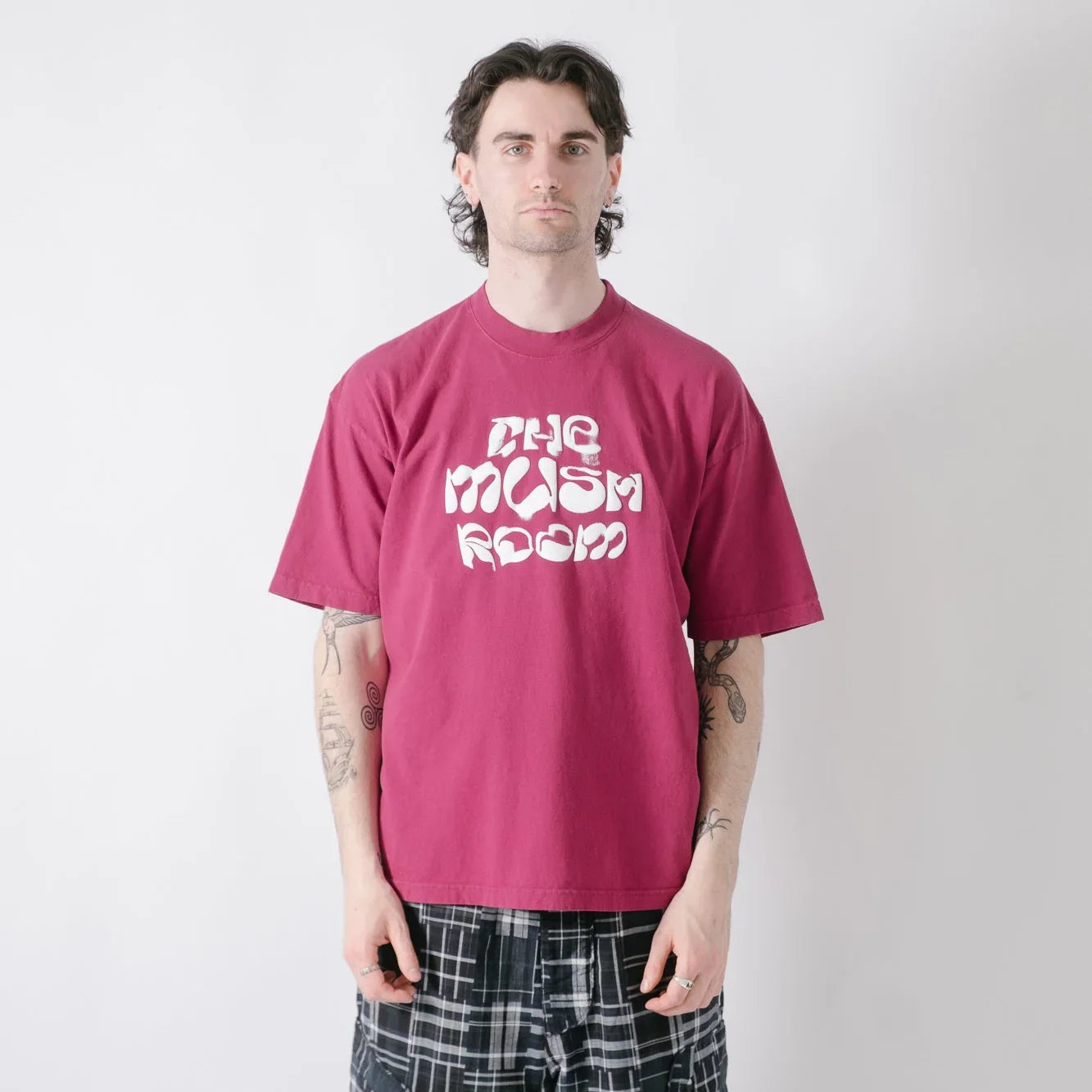 Never Never The Mush Room Tee - Ruby