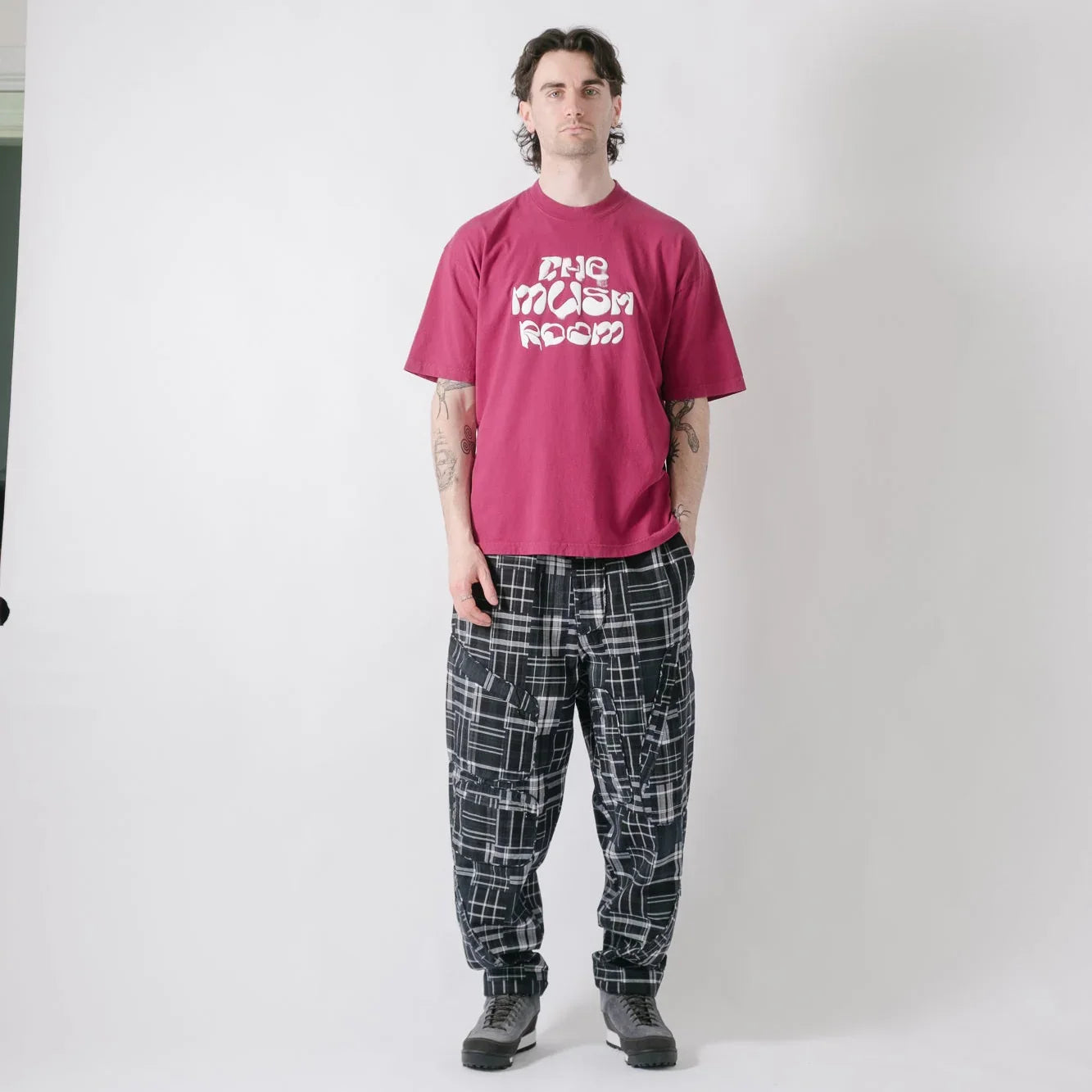 Never Never The Mush Room Tee - Ruby
