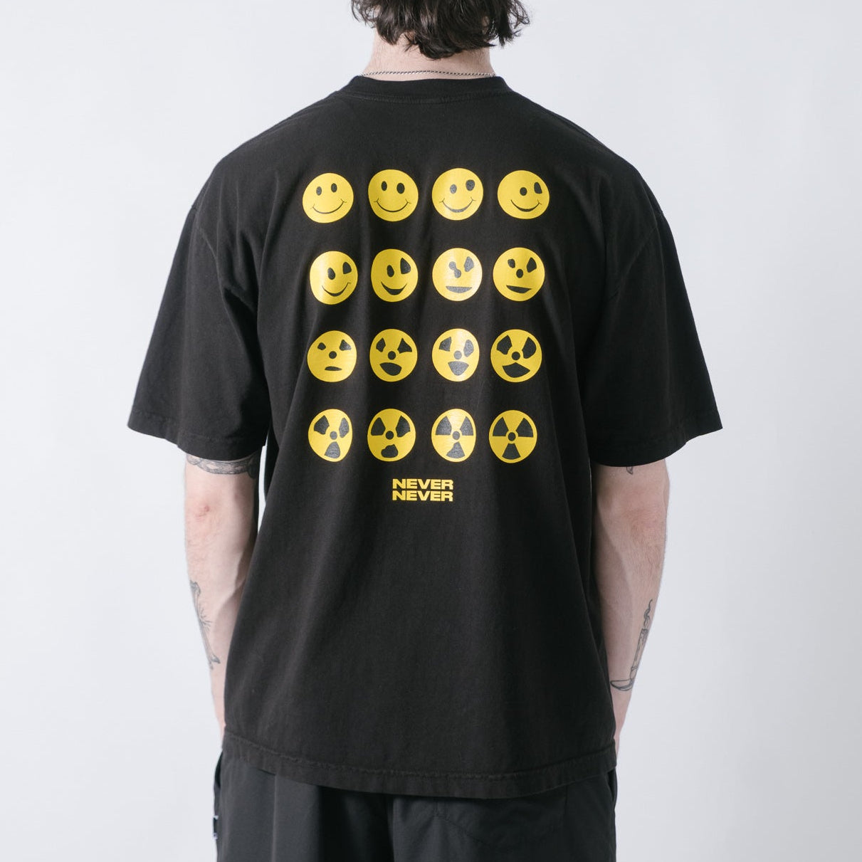 Never Never Radioactivity Tee - Black