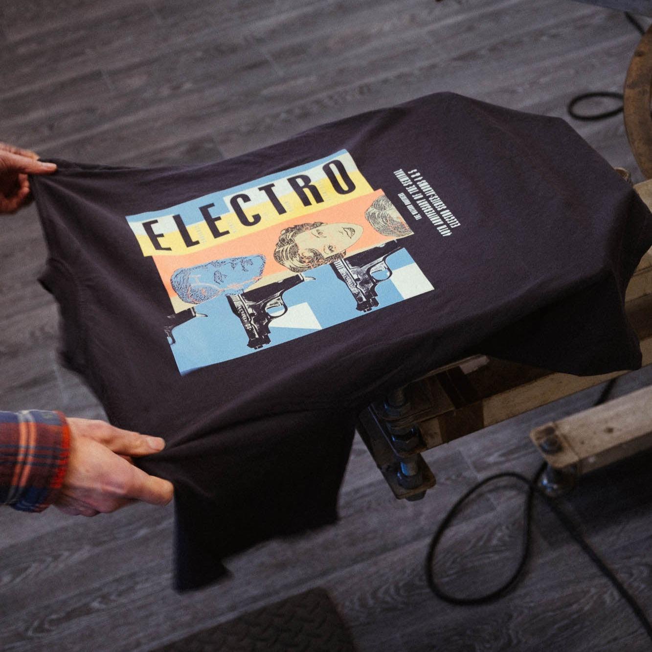 Watson Bros Tee - Charcoal - Never Never
