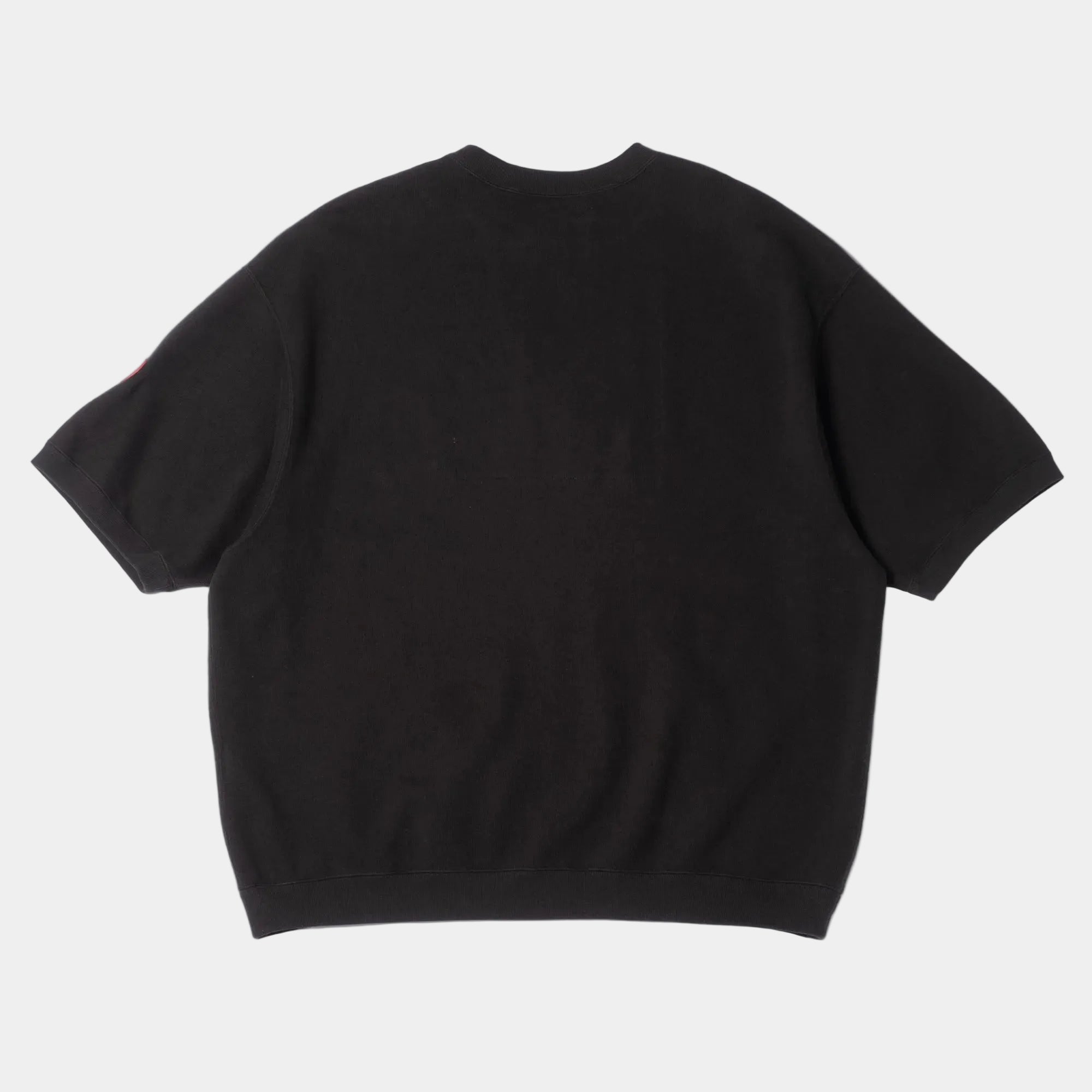 Cav Empt DBL Knit Short Sleeve Crew Neck - Black