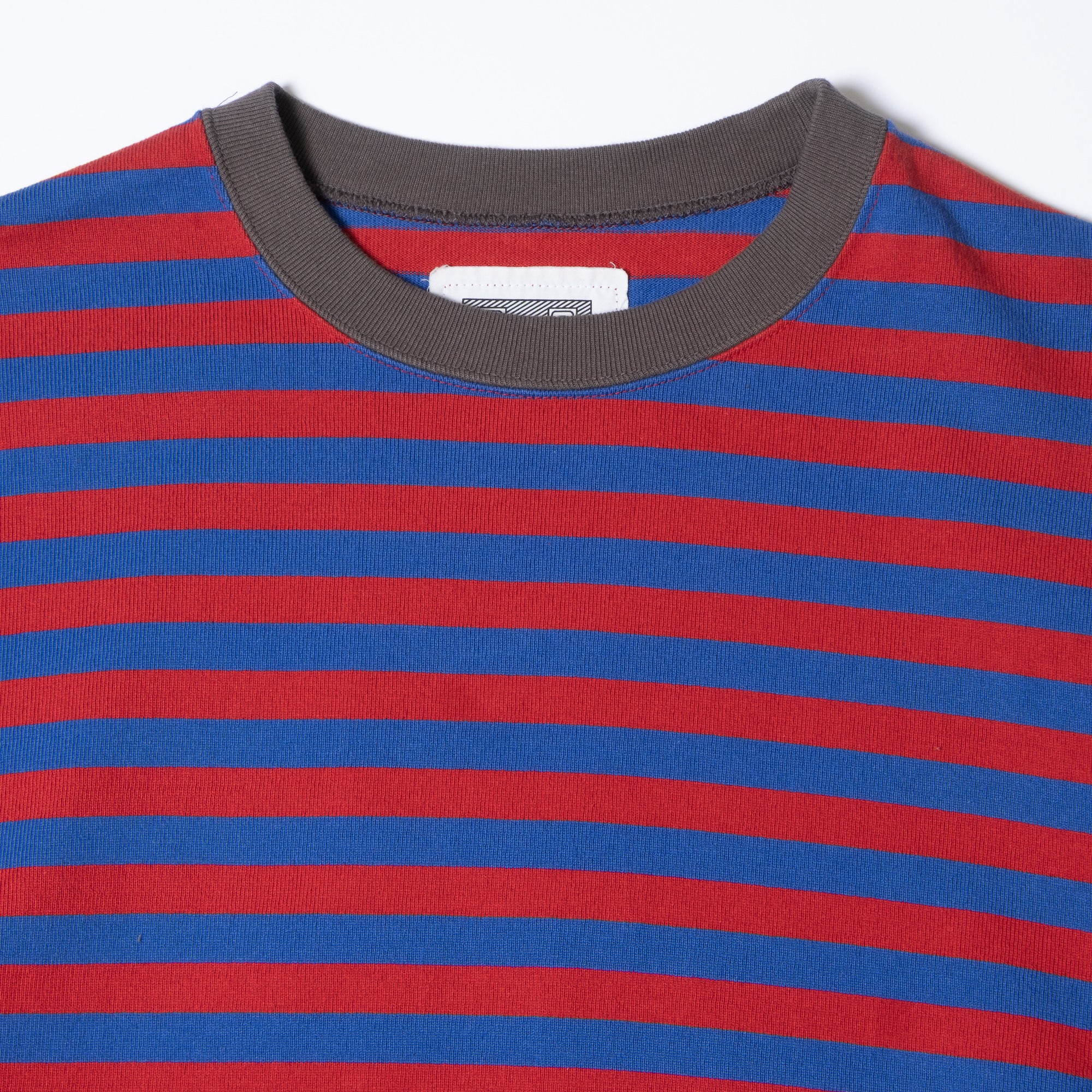 Cav Empt Side Colour Stripe Light Crew Neck Sweatshirt - Red