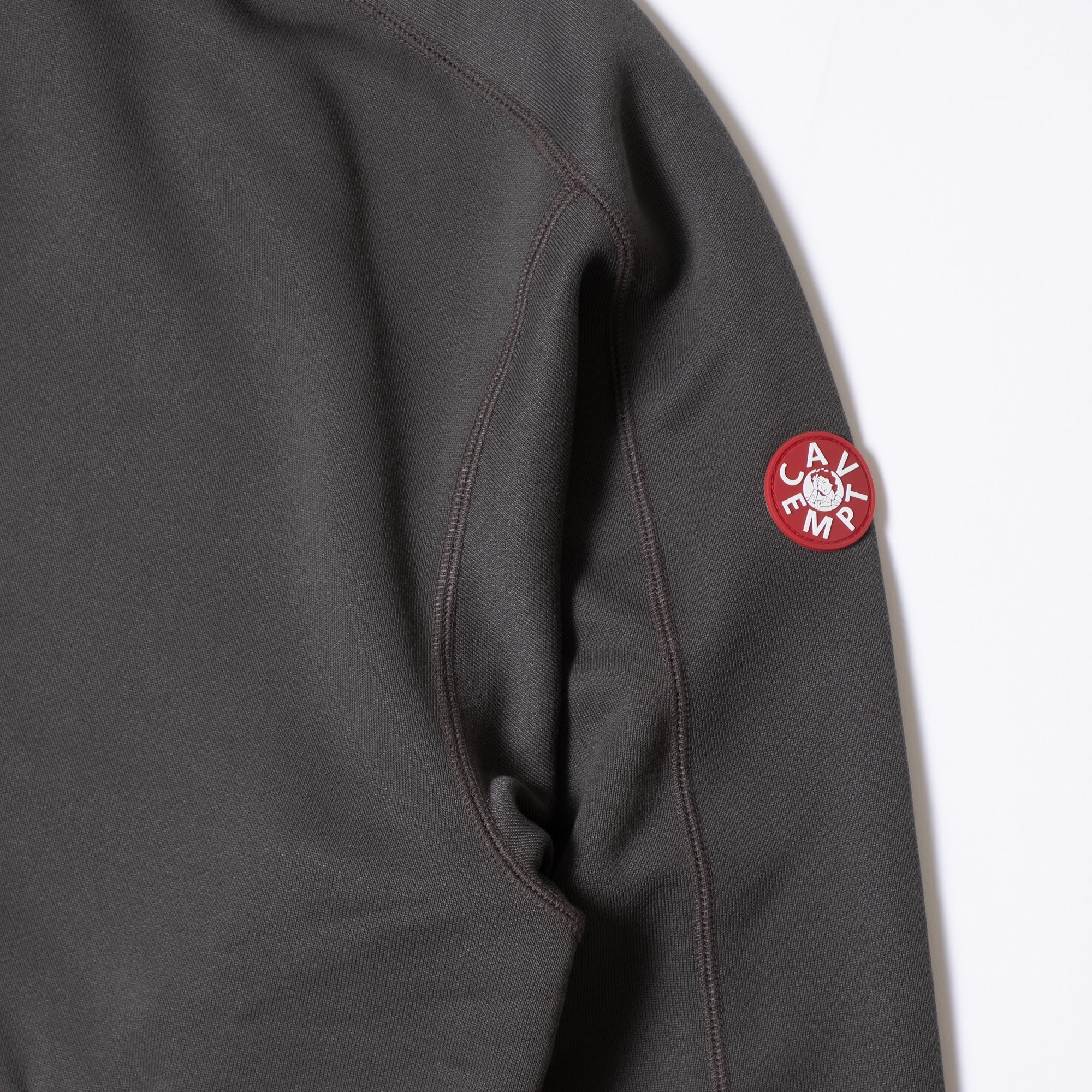 Cav Empt PE Jersey Zip Hoody - Charcoal