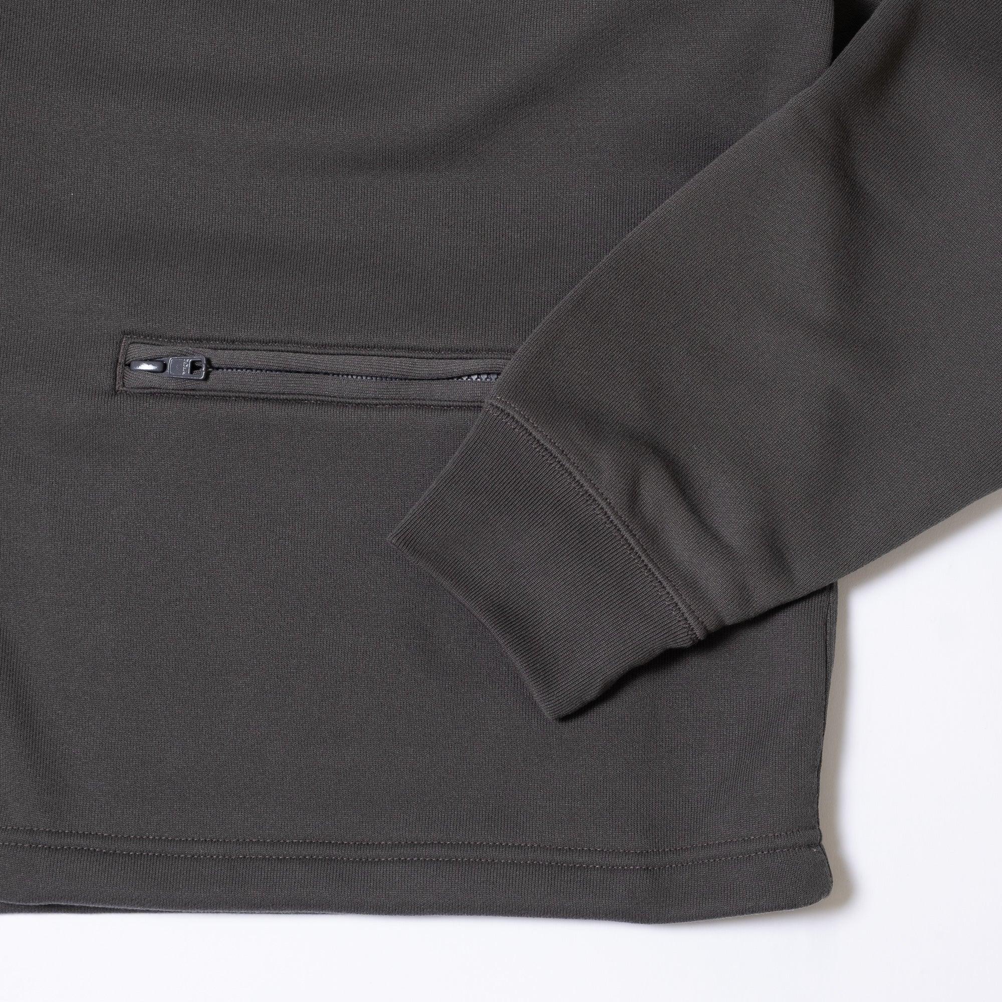 Cav Empt PE Jersey Collared Zip Up - Charcoal