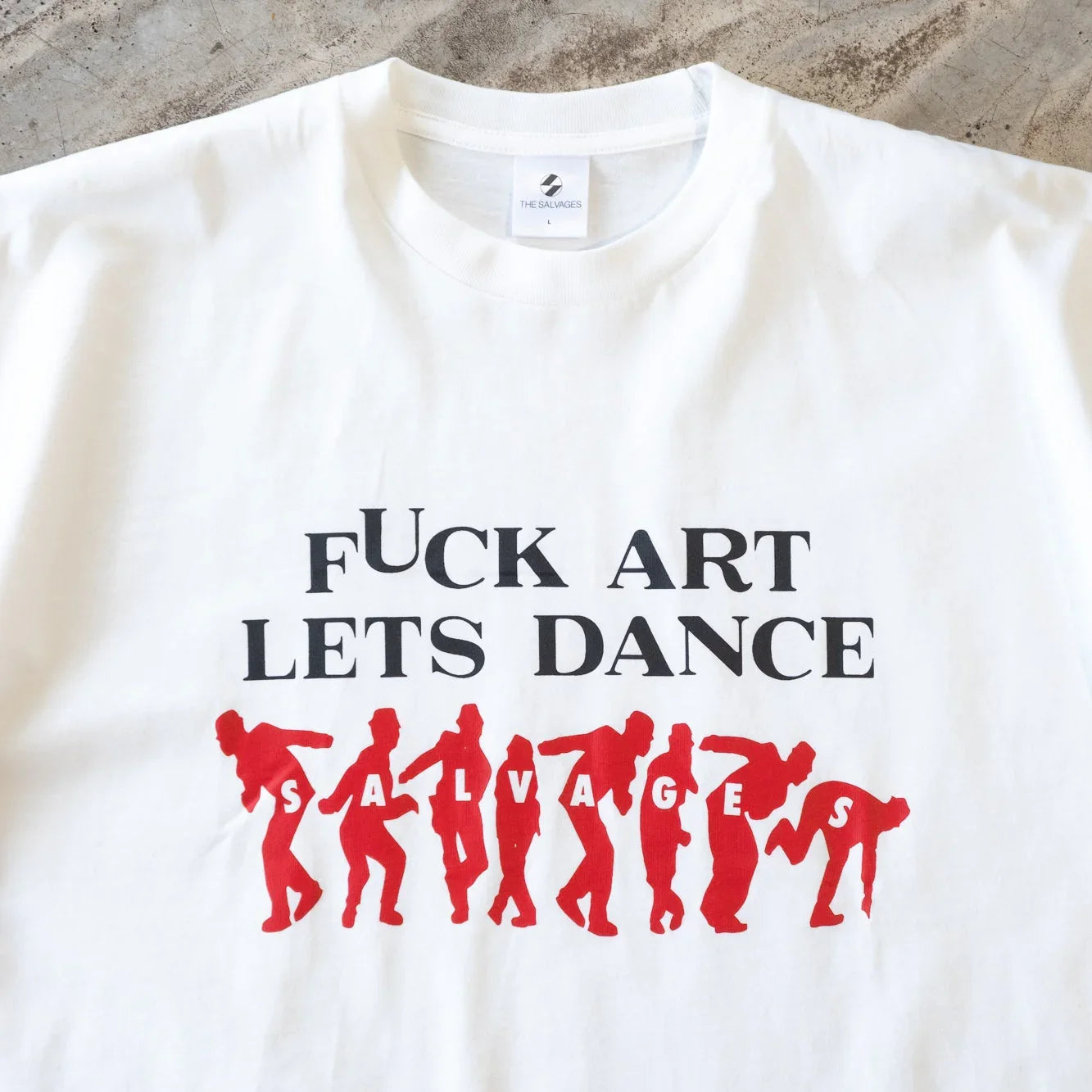 The Salvages Let's Dance T-Shirt - White