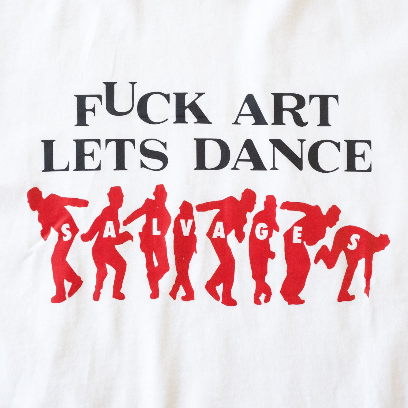 The Salvages Let's Dance T-Shirt - White