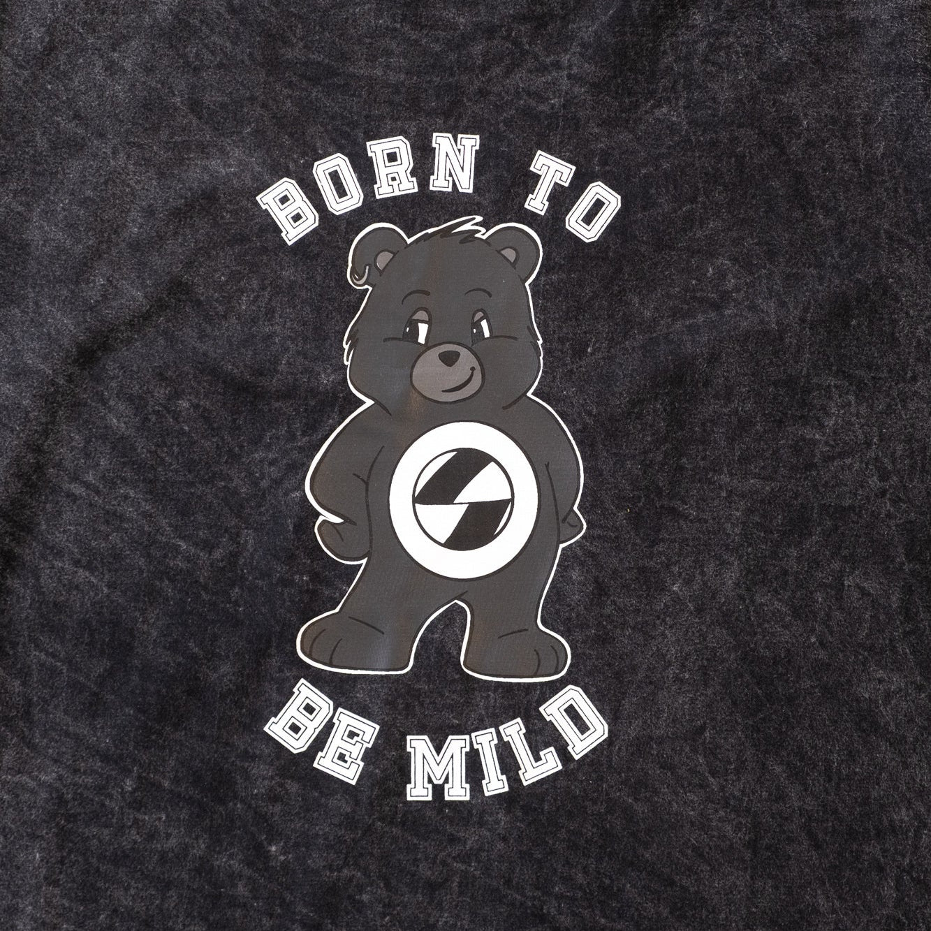The Salvages Born To Be Mild Bear T-Shirt - Vintage Black
