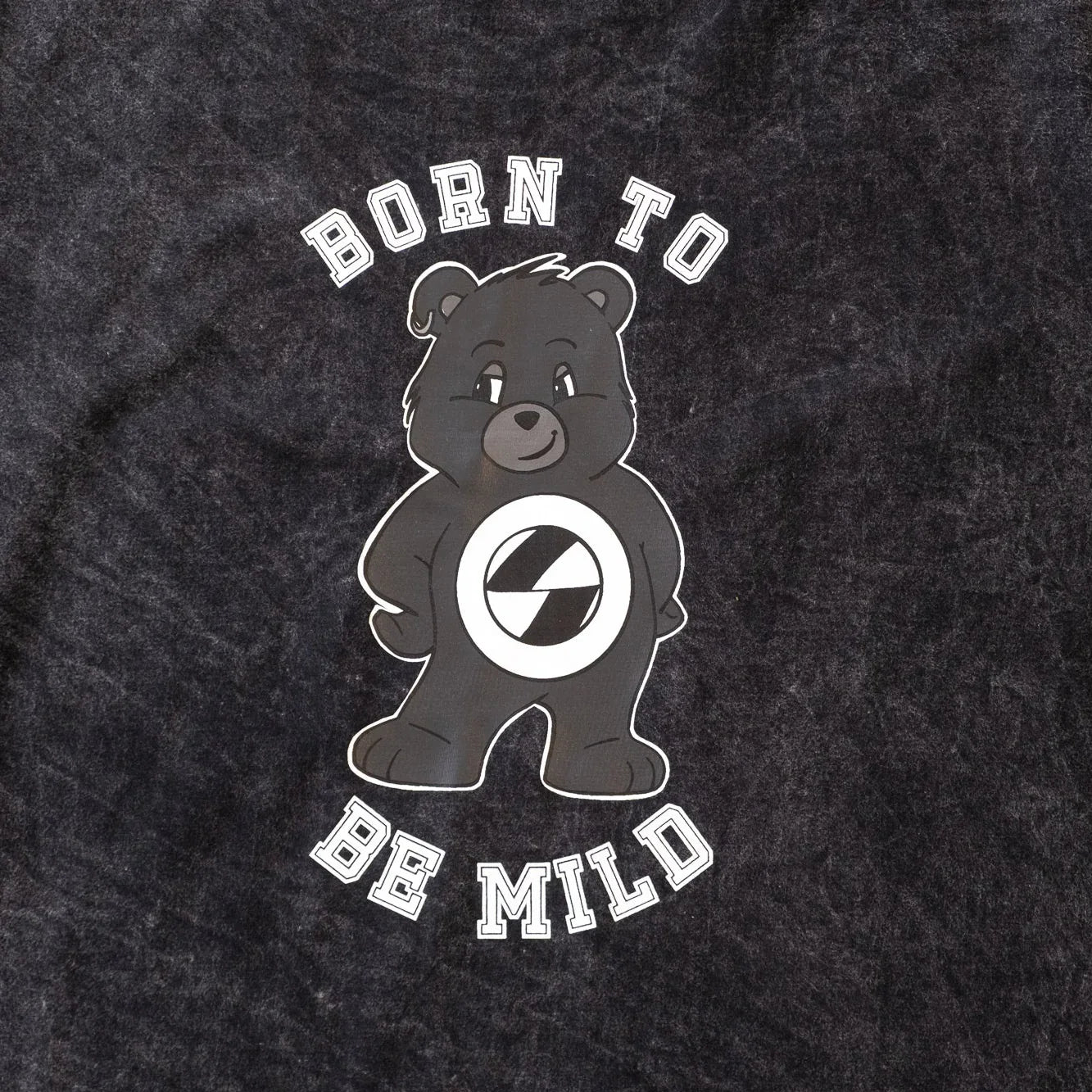 The Salvages Born To Be Mild Bear T-Shirt - Vintage Black