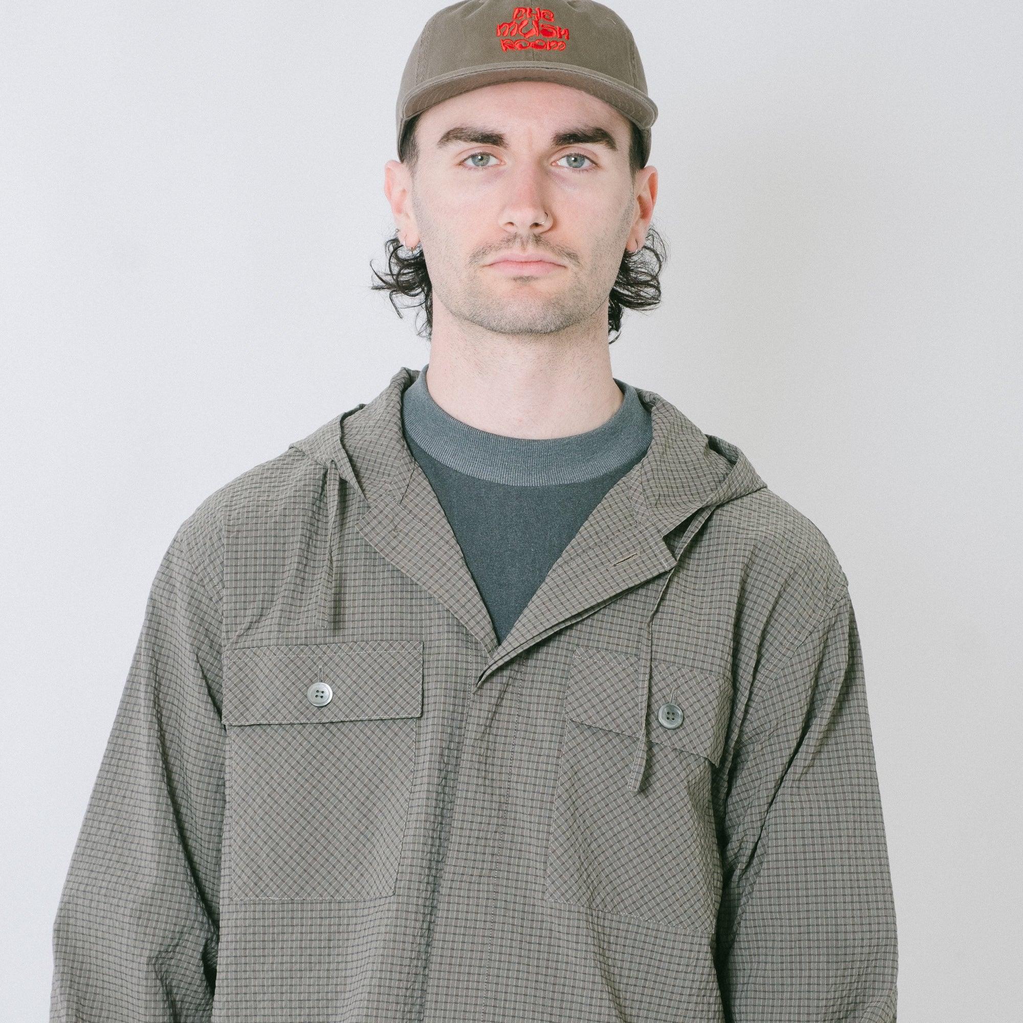 is-ness Quick-Drying Hoodie Shirt - Charcoal