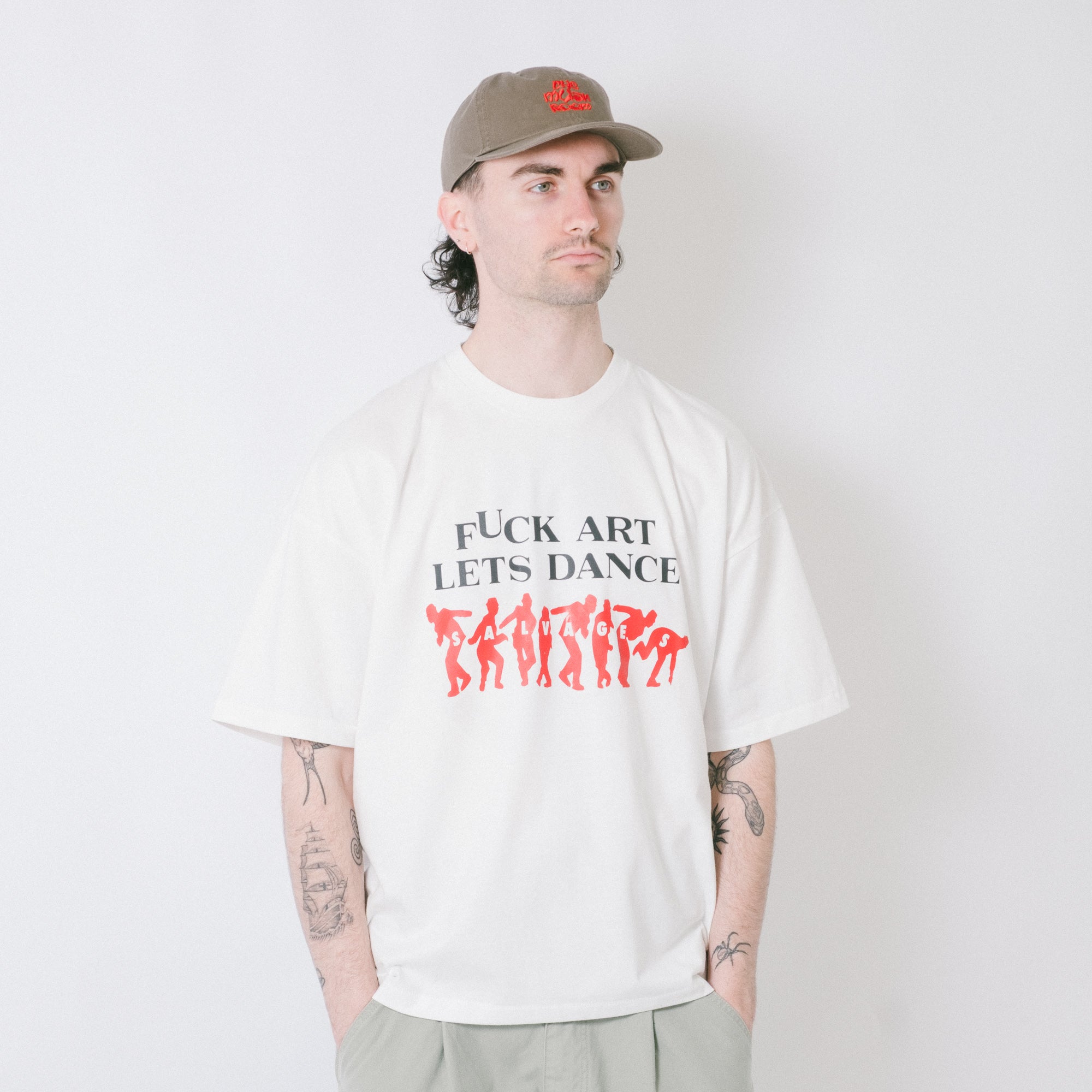 The Salvages Let's Dance T-Shirt - White