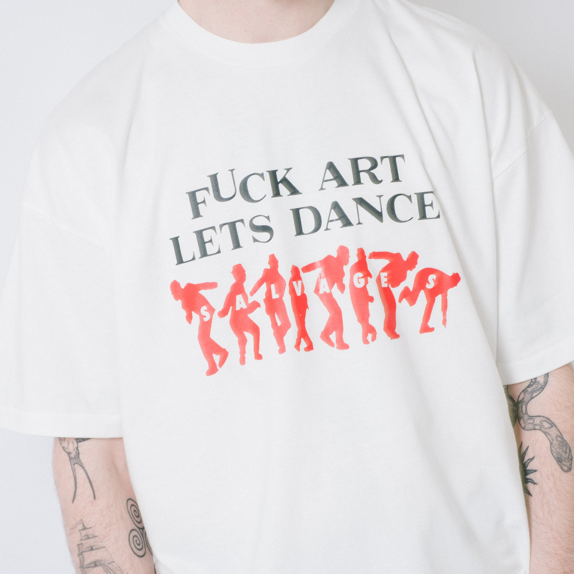 The Salvages Let's Dance T-Shirt - White