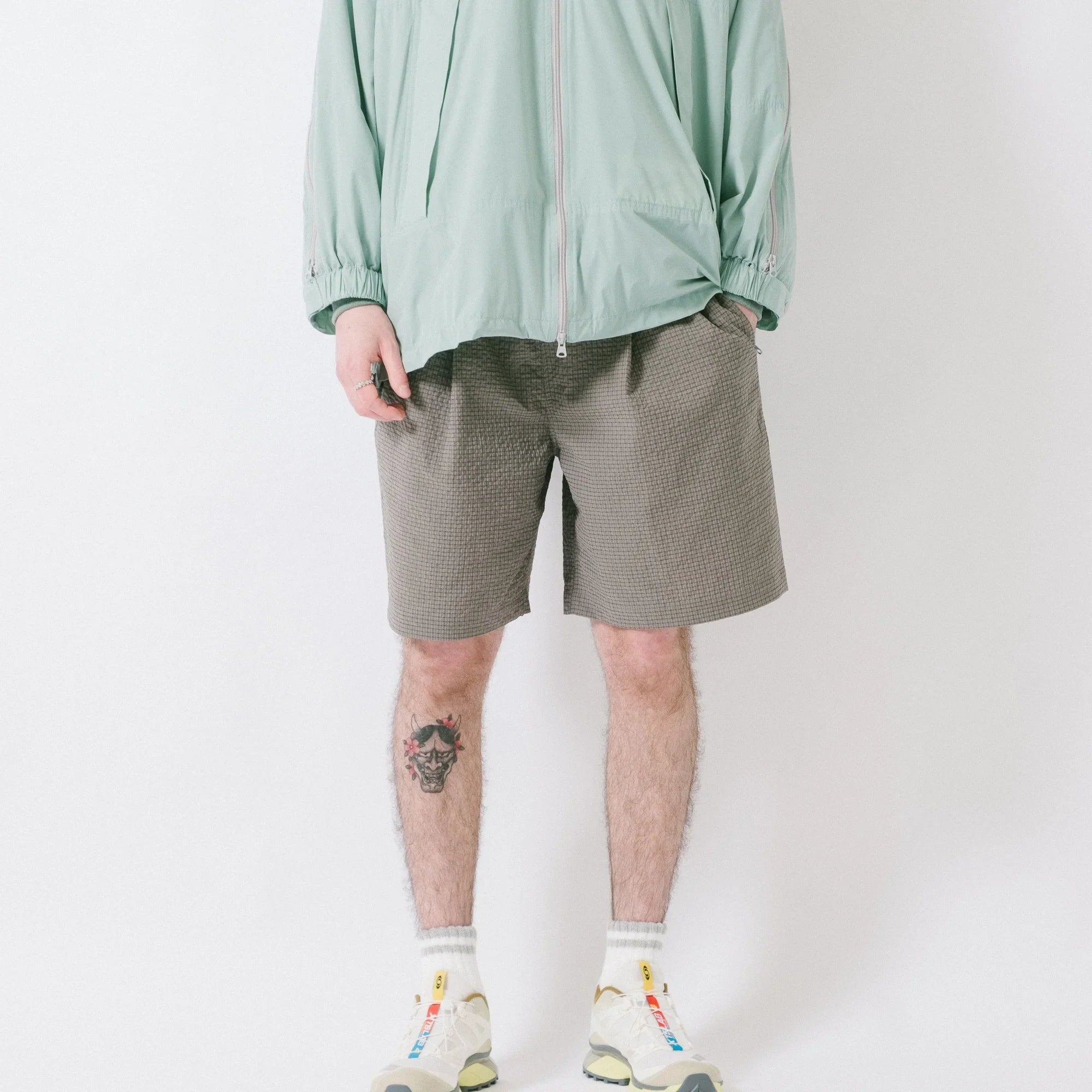 is-ness Quick Drying Shorts - Charcoal