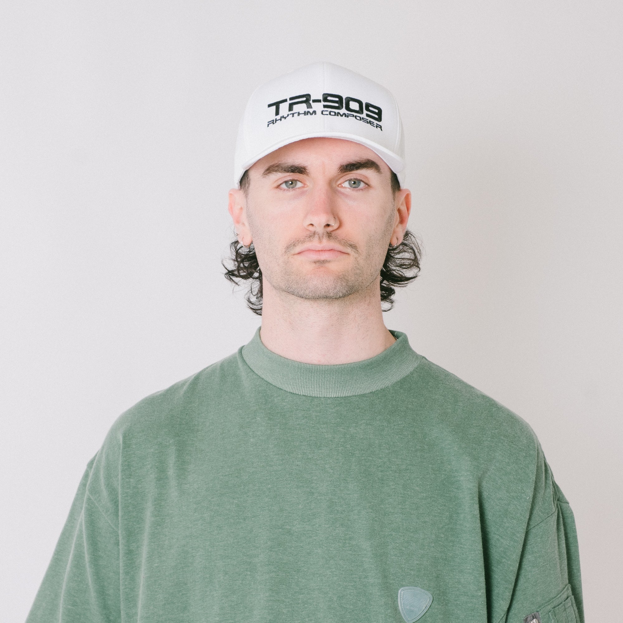 Is-ness x Roland TR-909 Cap - White/Black
