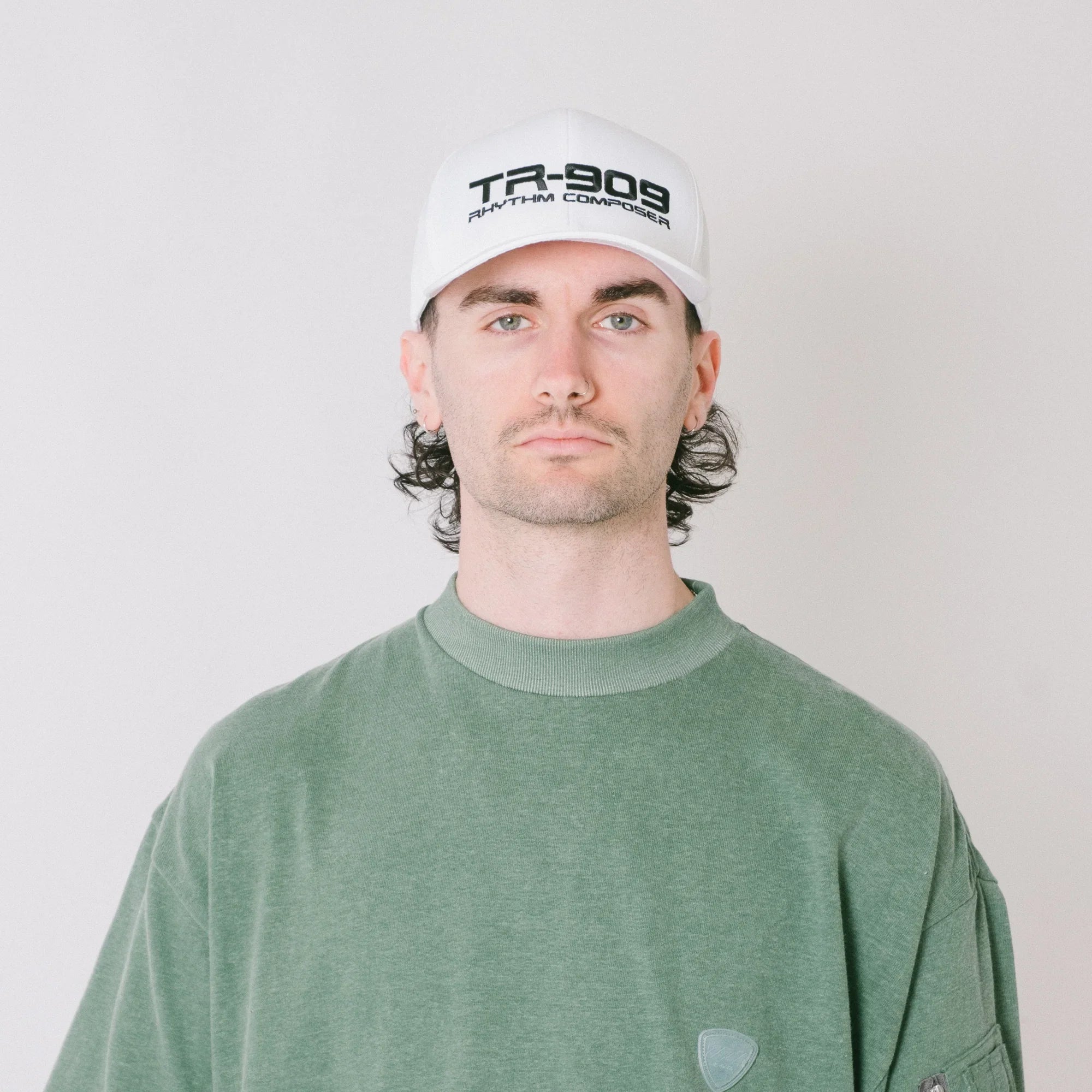 Is-ness x Roland TR-909 Cap - White/Black