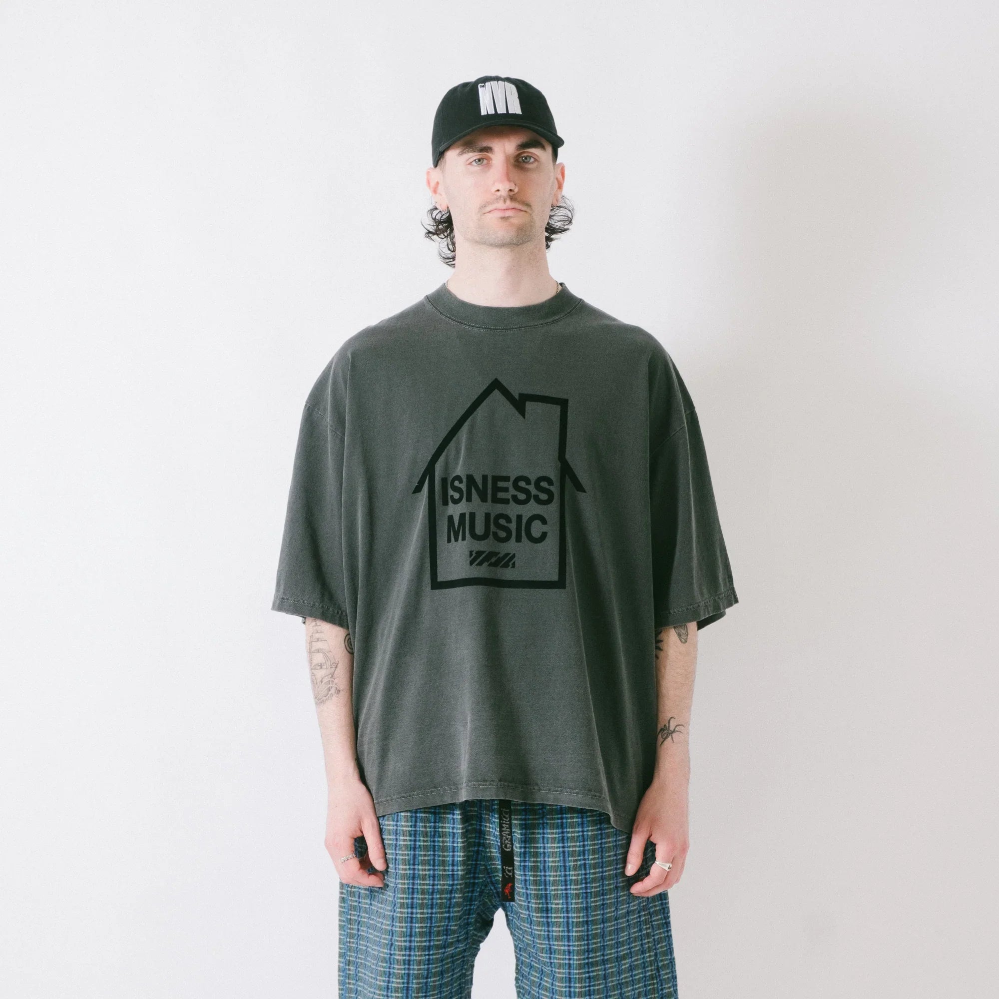 is-ness Logo Tee - Sumi Charcoal