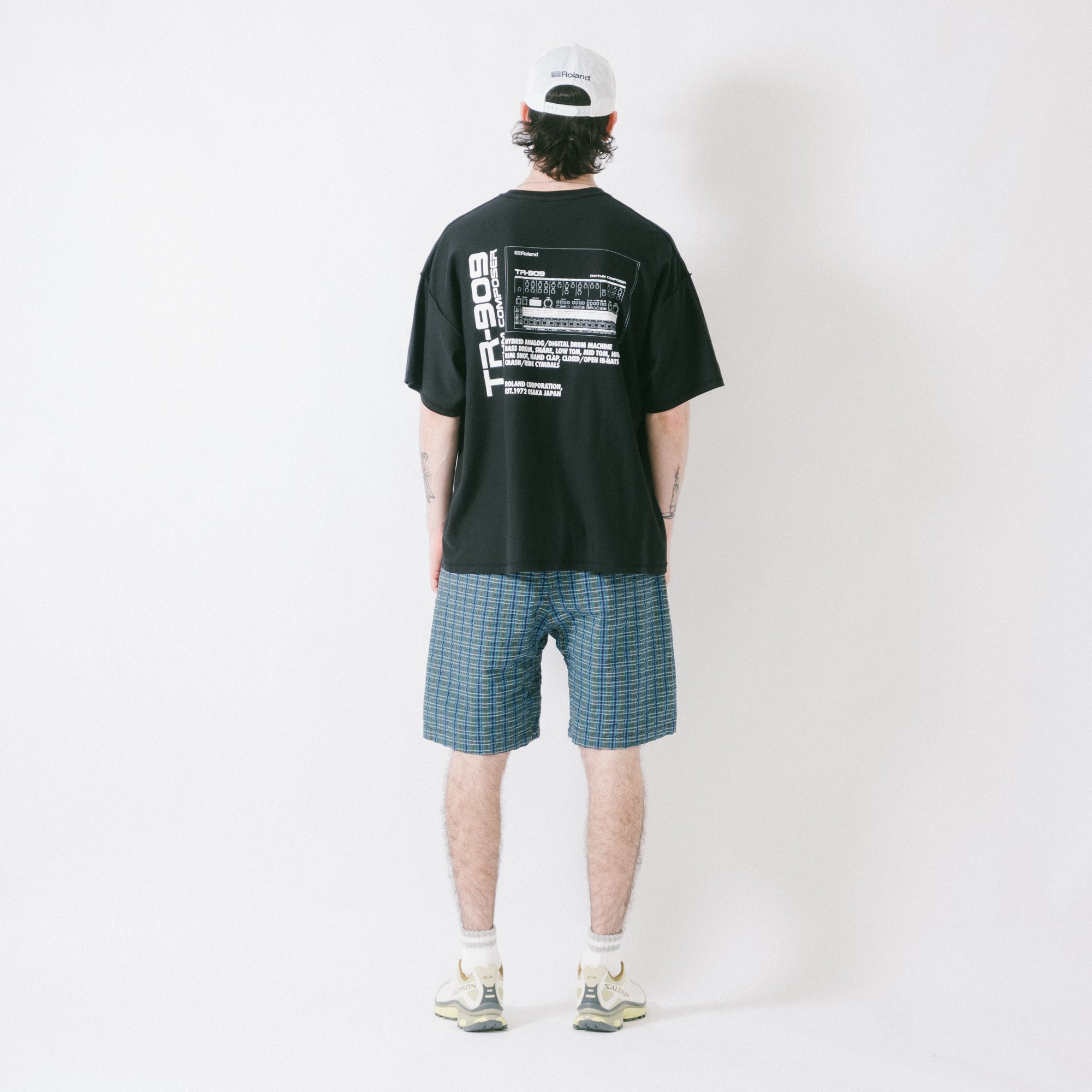 is-ness x Roland TR-909 Tee - Black