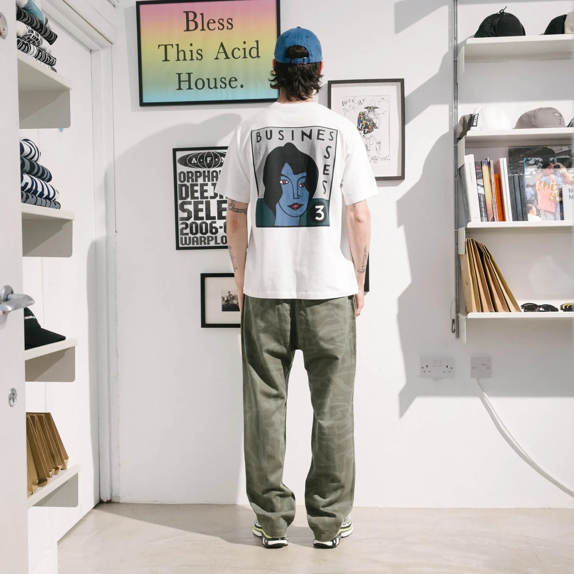 By Parra Nothing Please T-Shirt - White