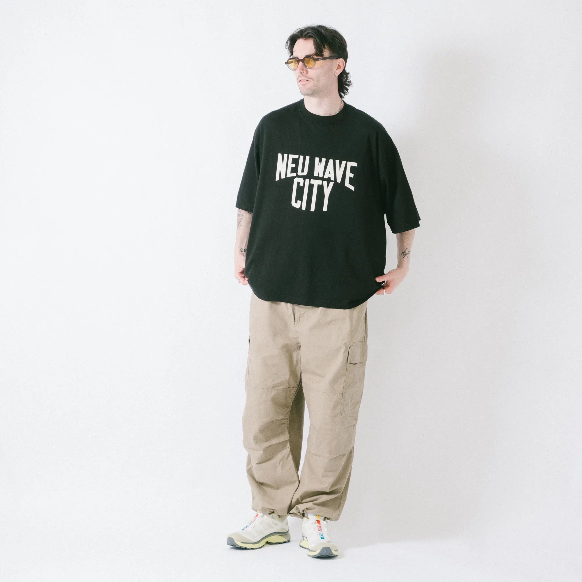is-ness Neu Wave Tee - Black