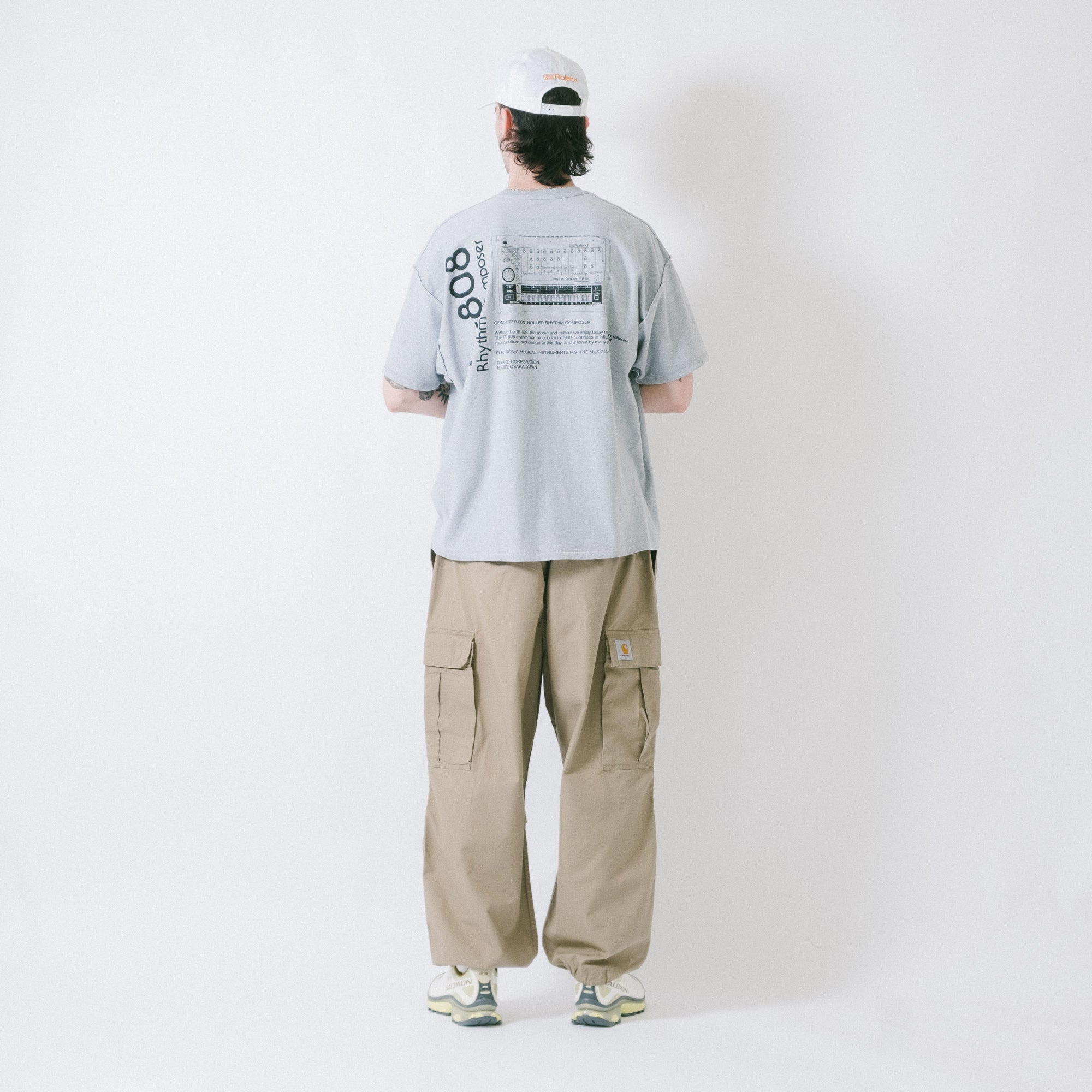is-ness x Roland TR-808 Tee - Grey