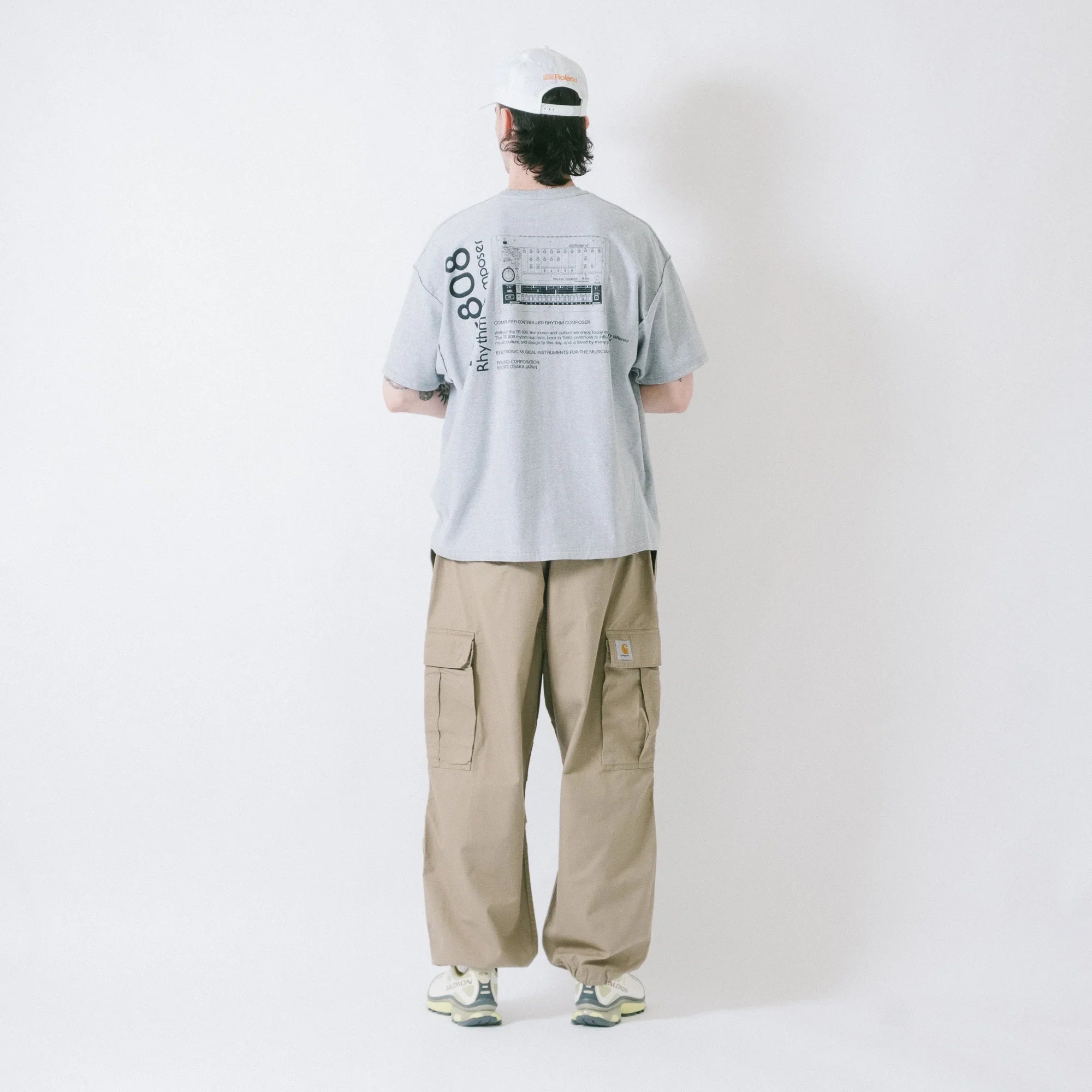 is-ness x Roland TR-808 Tee - Grey