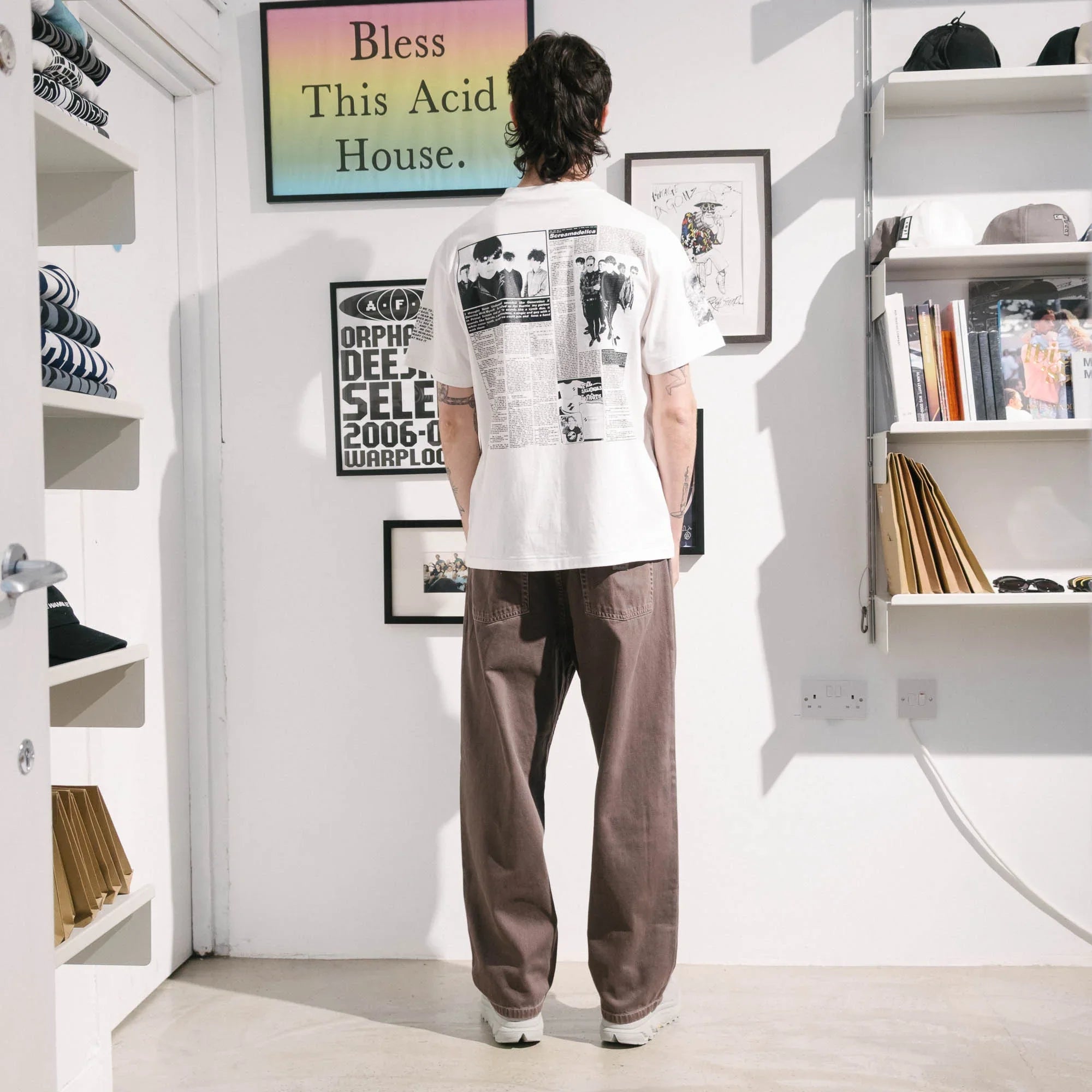 The Salvages No Particular Reason Bobby Gillespie T-Shirt - White