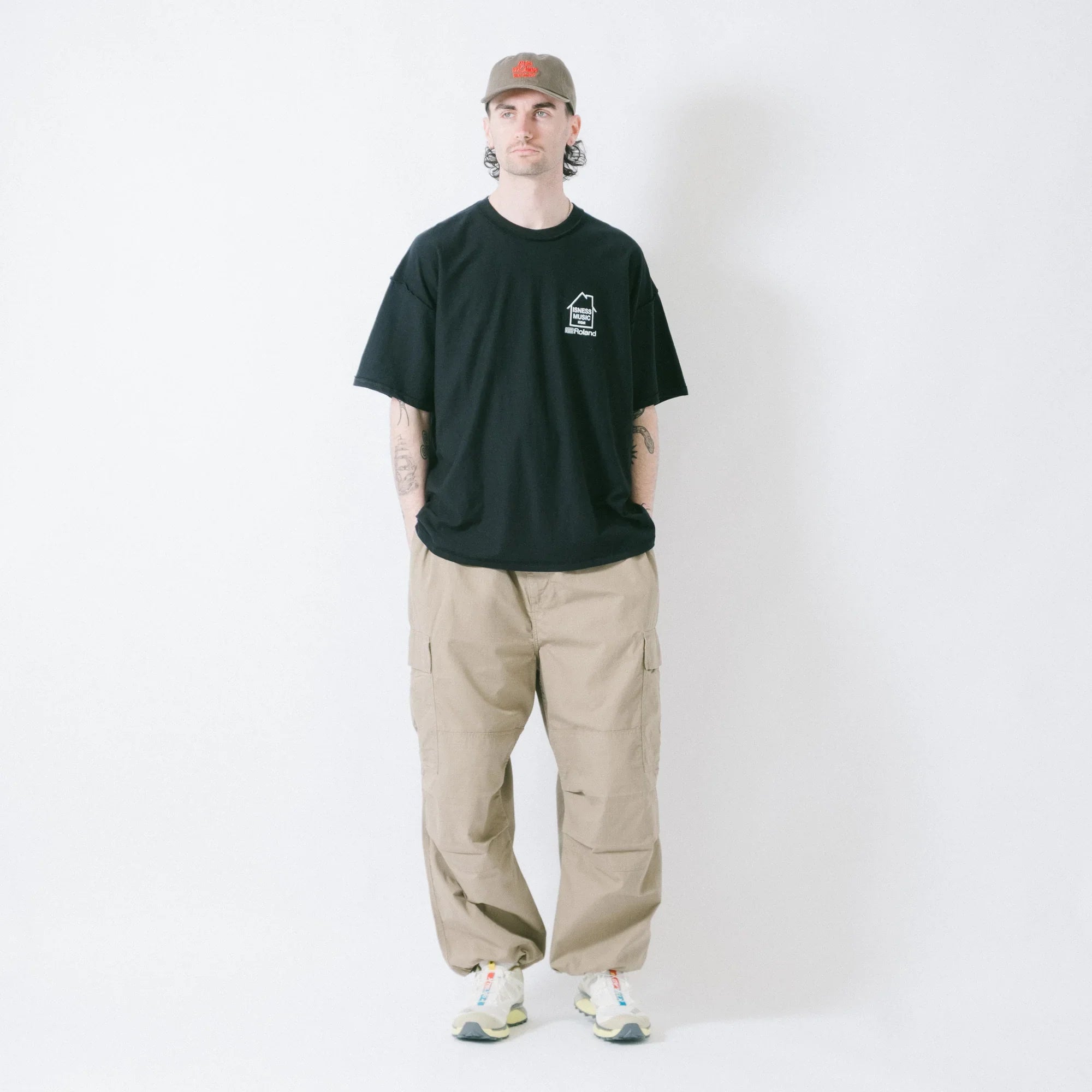 is-ness x Roland TR-808 Tee - Black