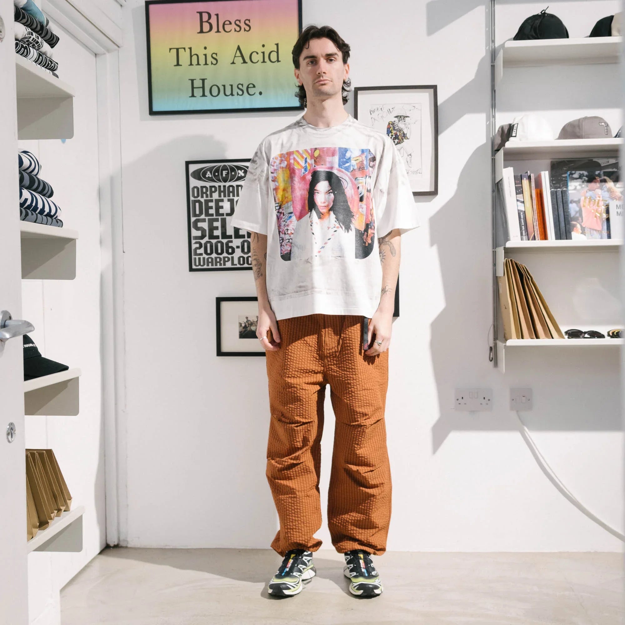 The Salvages x Teenage Angst Post OS T-Shirt - White