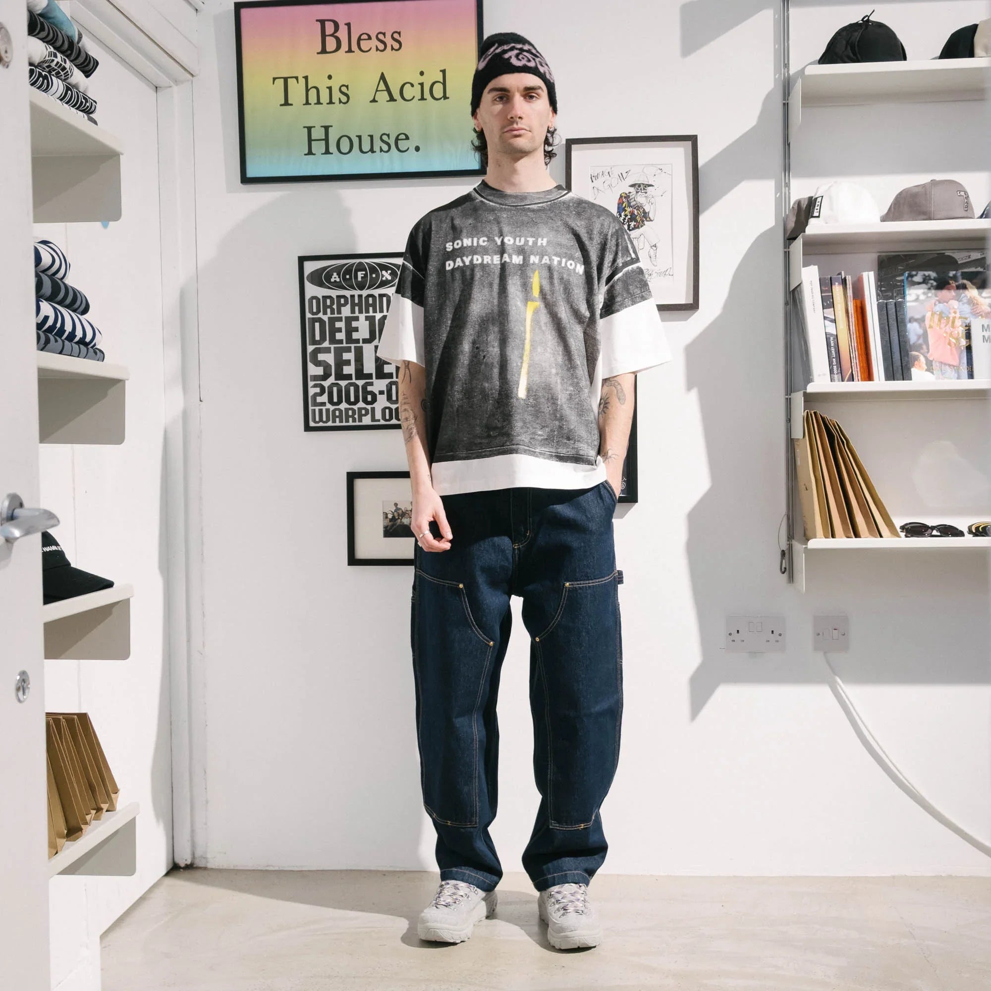 The Salvages x Teenage Angst Daydream OS T-Shirt - White