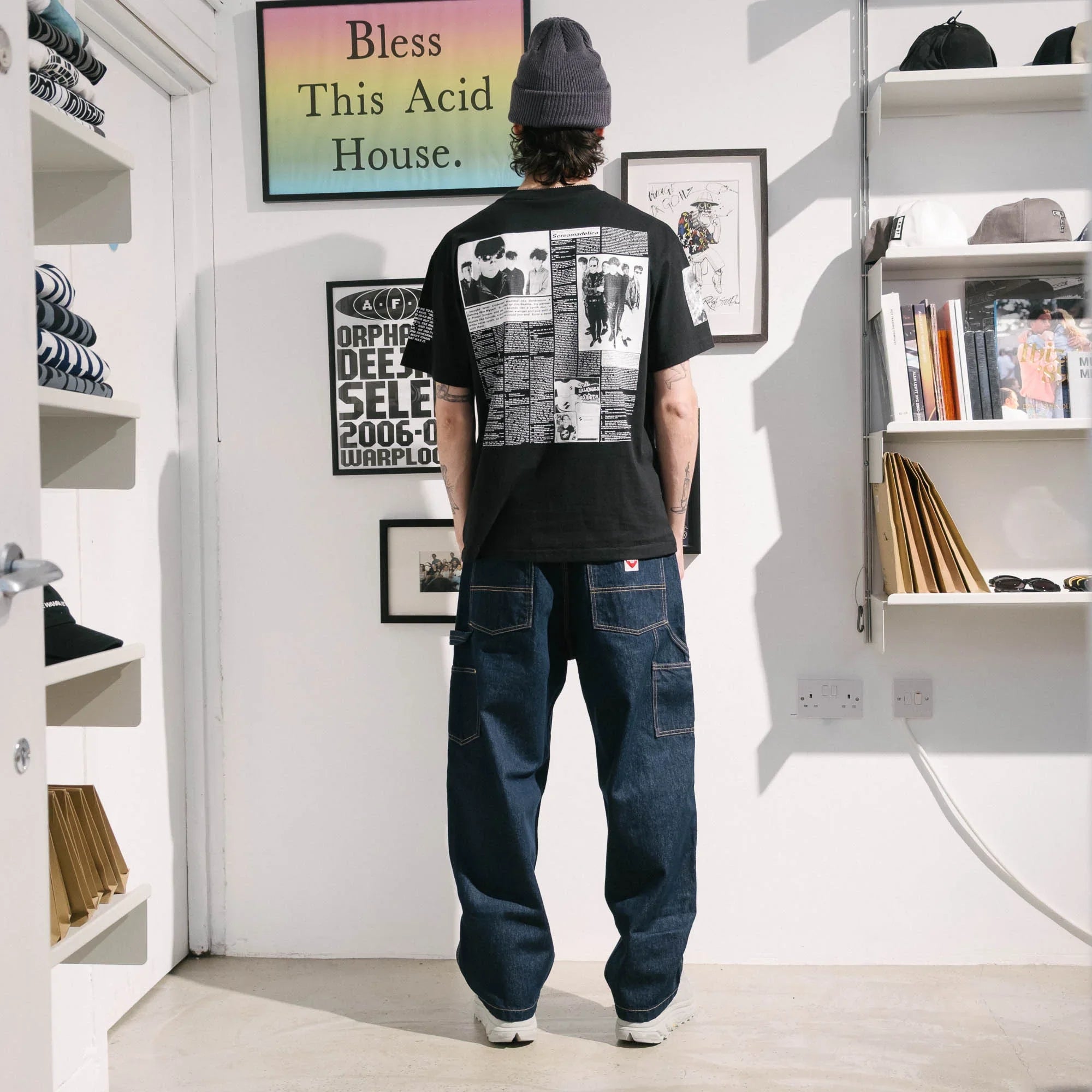 The Salvages No Particular Reason Bobby Gillespie T-Shirt - Black