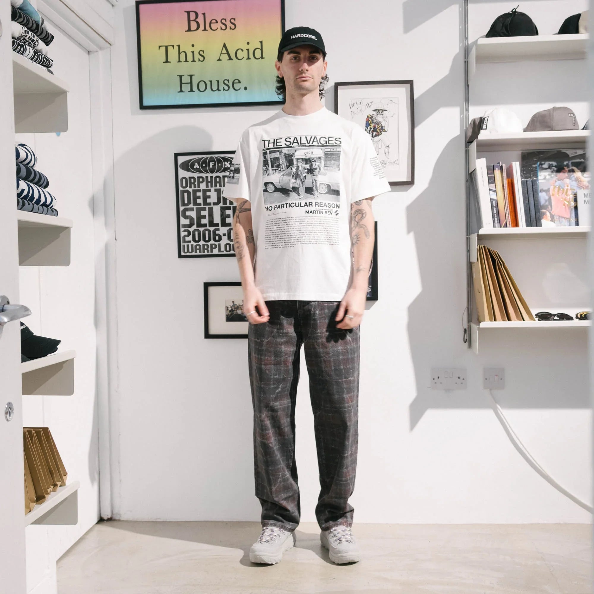 The Salvages No Particular Reason Suicide T-Shirt - White