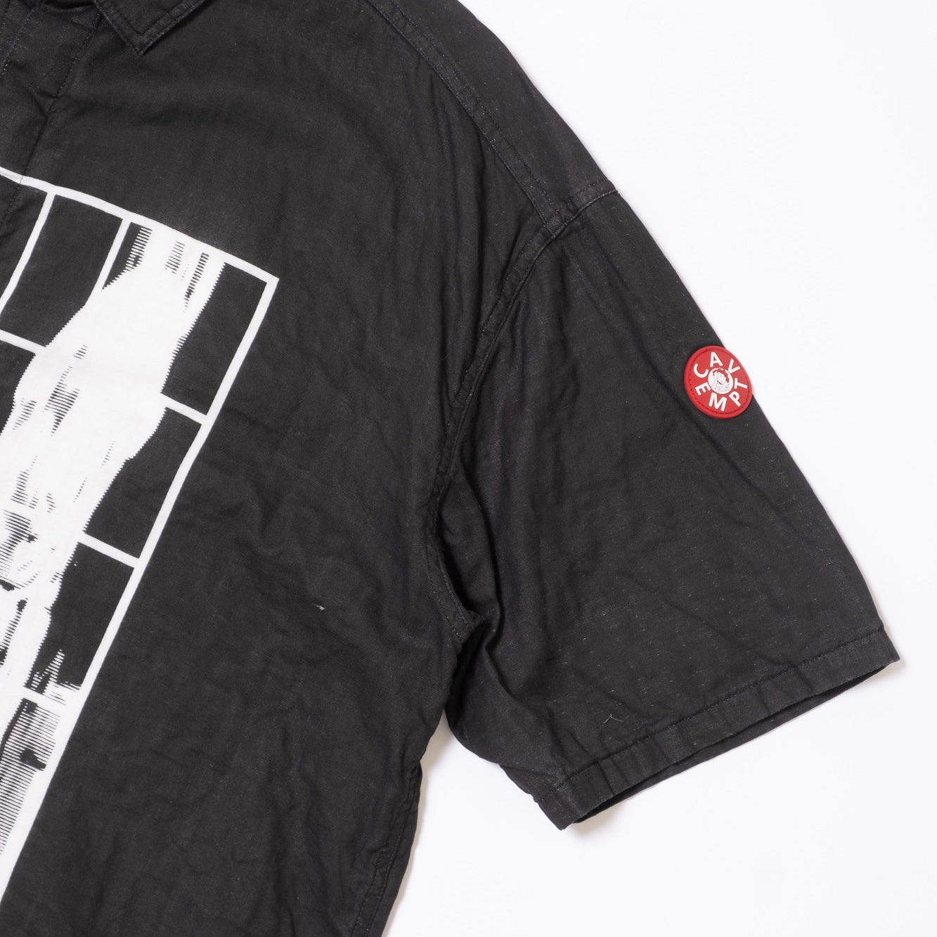 Cav Empt MD Guy Short Sleeve Shirt - Black
