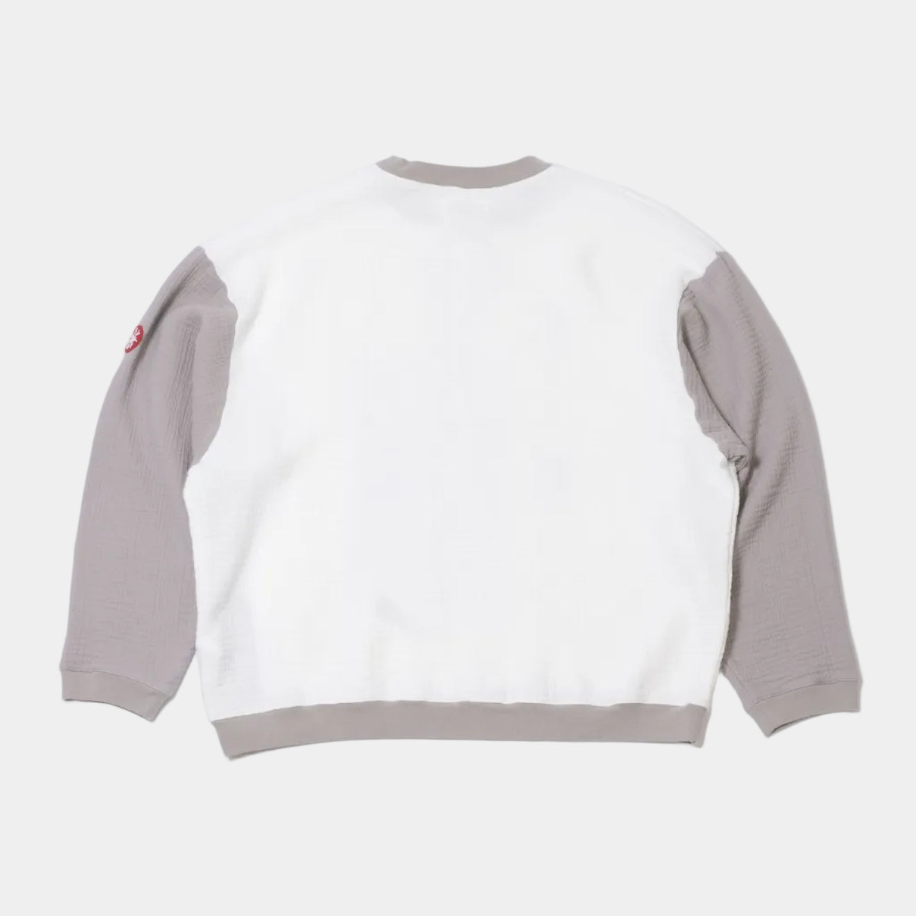 Cav Empt AS Cylinder Gauze Crew Neck Sweater - White