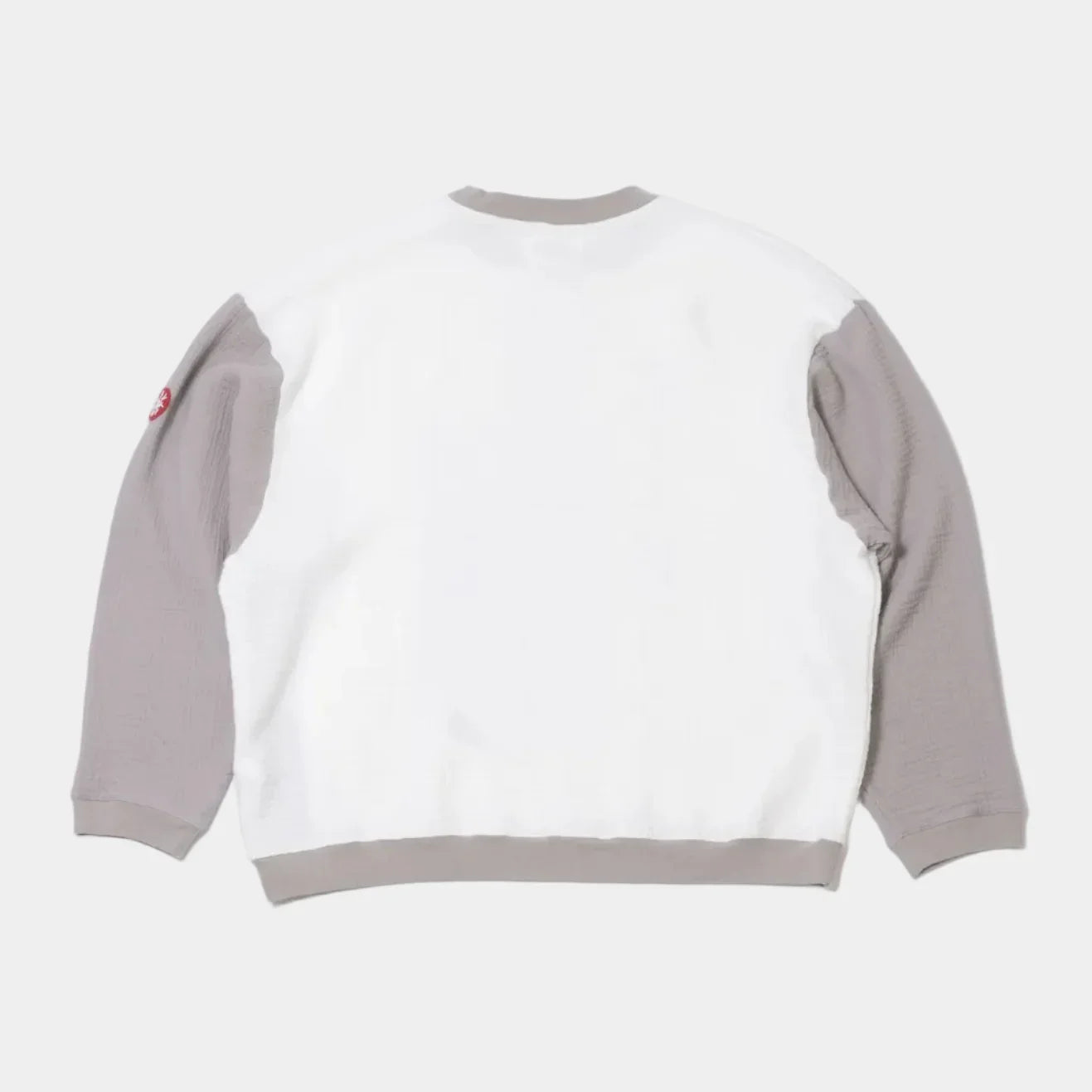 Cav Empt AS Cylinder Gauze Crew Neck Sweater - White