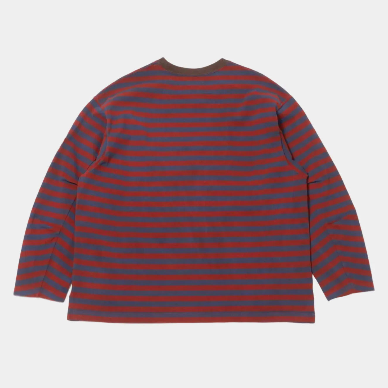 Cav Empt Overdye Stripe Long Sleeve Top - Brown