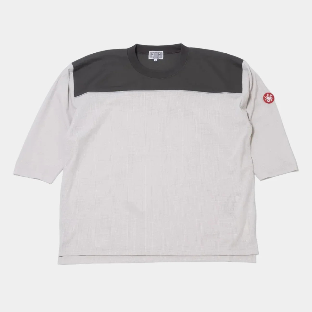 Cav Empt Mesh FB Crew Neck Sweater - Grey