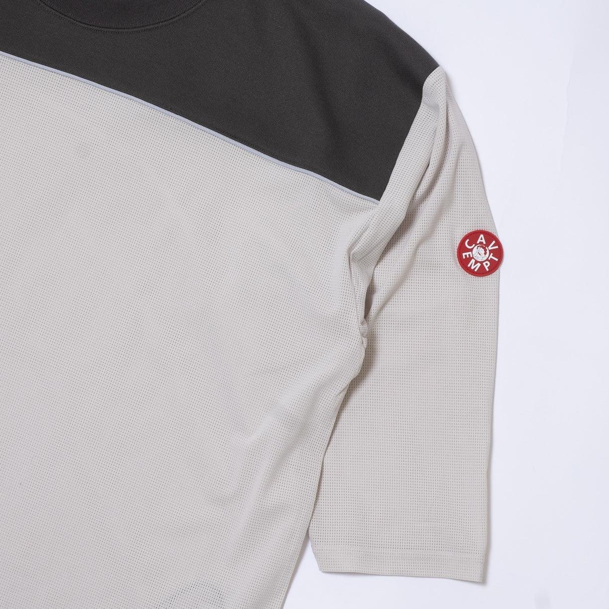 Cav Empt Mesh FB Crew Neck Sweater - Grey