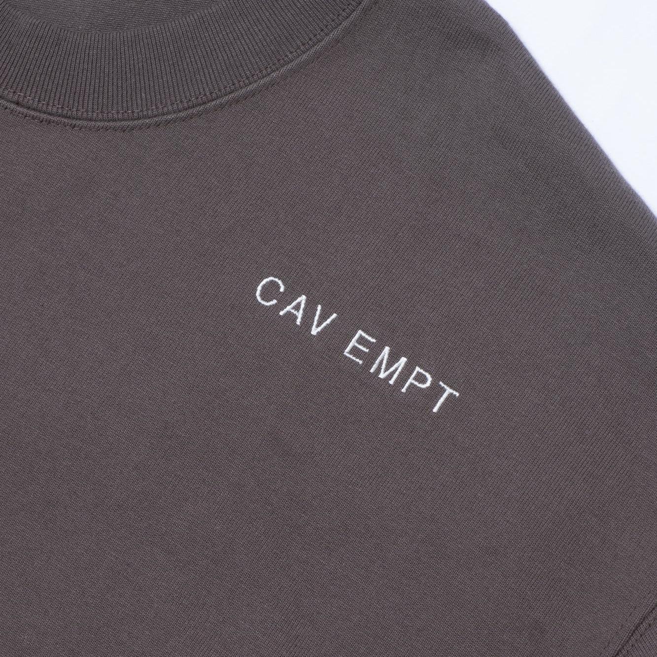 Cav Empt Solid Heavy T-Shirt - Charcoal