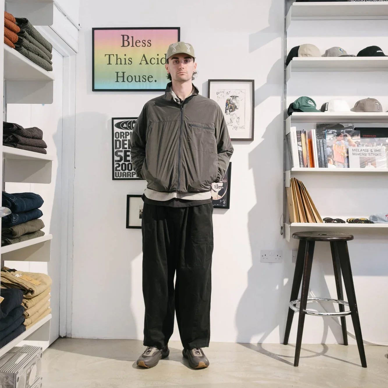 Cav Empt Light Rip Stop Zip Jacket - Charcoal