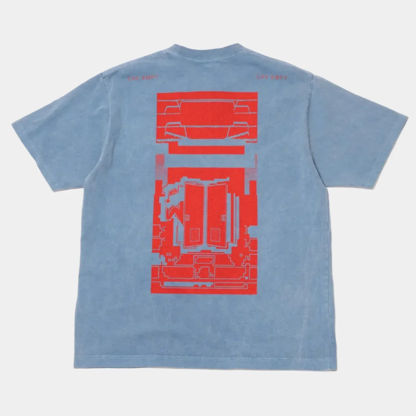 Cav Empt Overdye MD SiteSeer T-Shirt - Blue