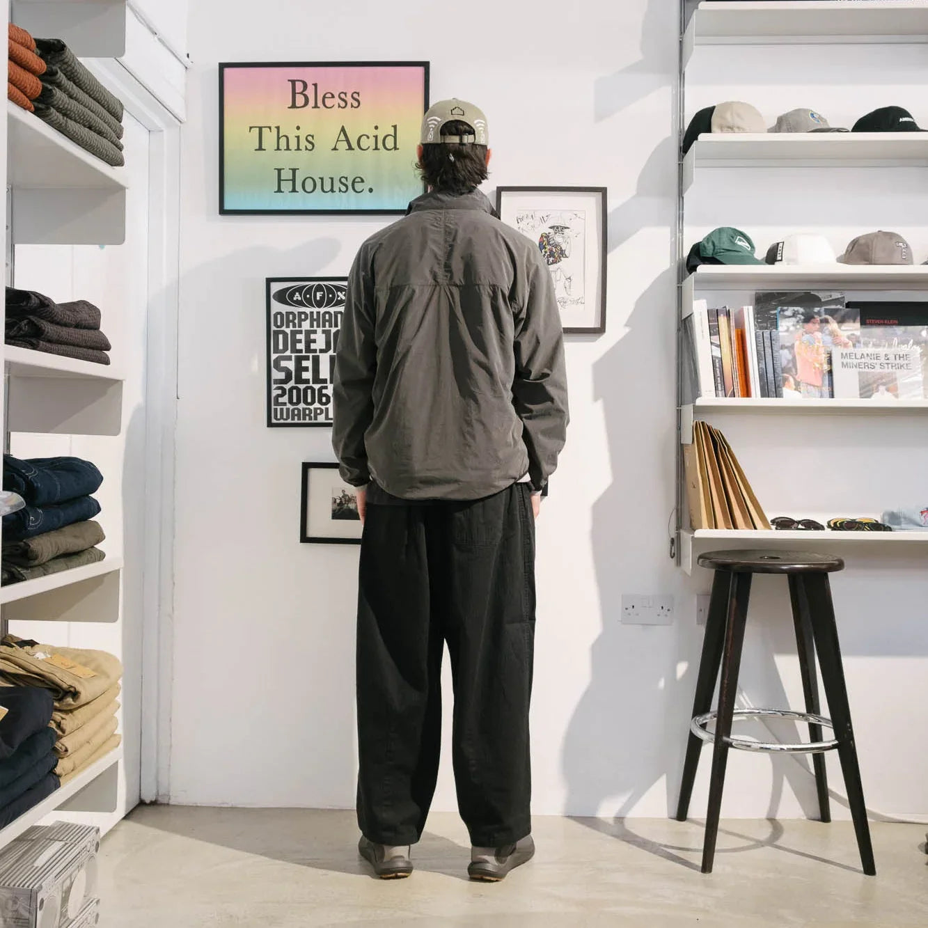 Cav Empt Light Rip Stop Zip Jacket - Charcoal