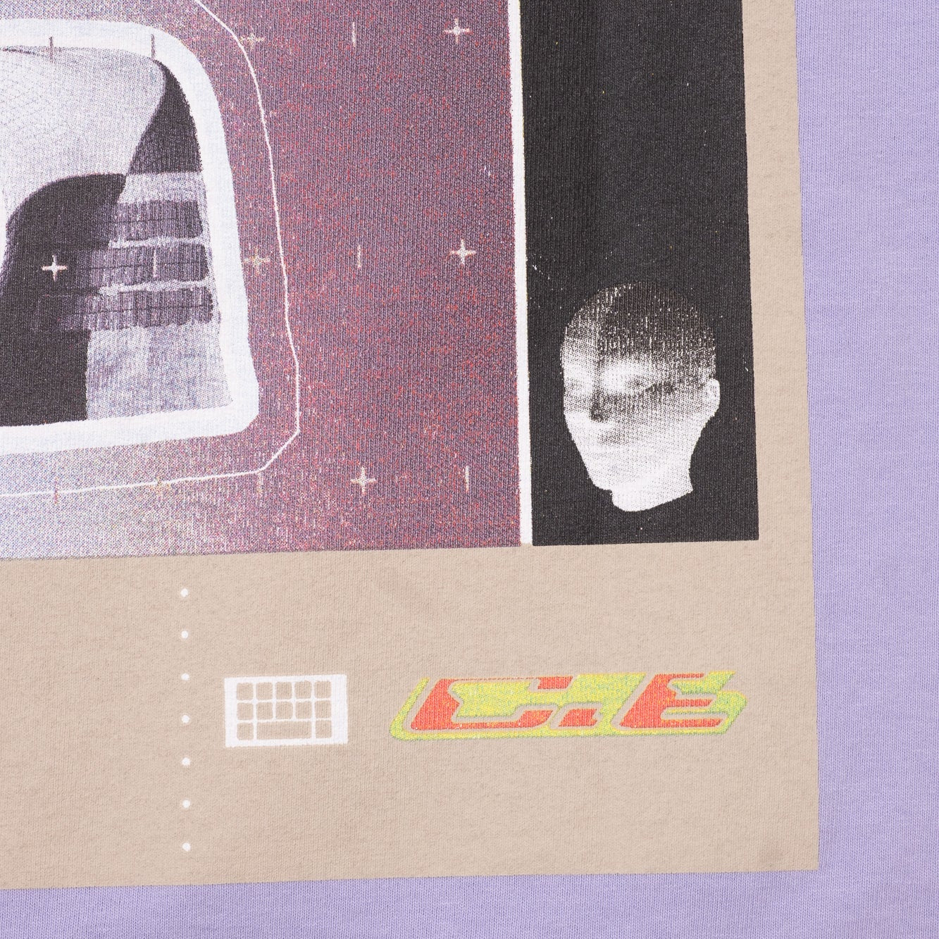 Cav Empt AS EtherType T-Shirt - Purple