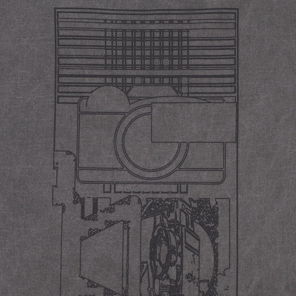 Cav Empt Overdye MD The Camera T-Shirt - Charcoal