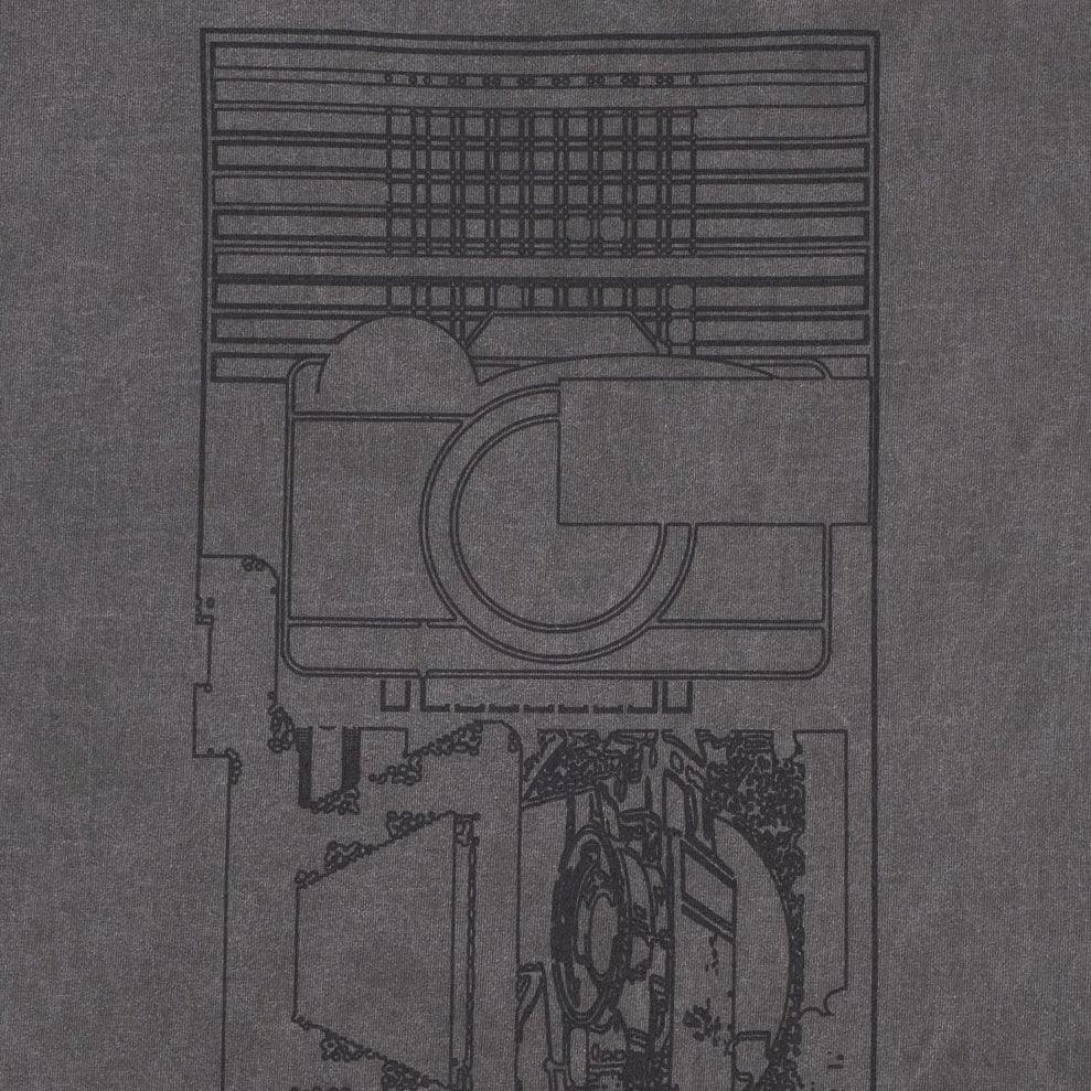 Cav Empt Overdye MD The Camera T-Shirt - Charcoal